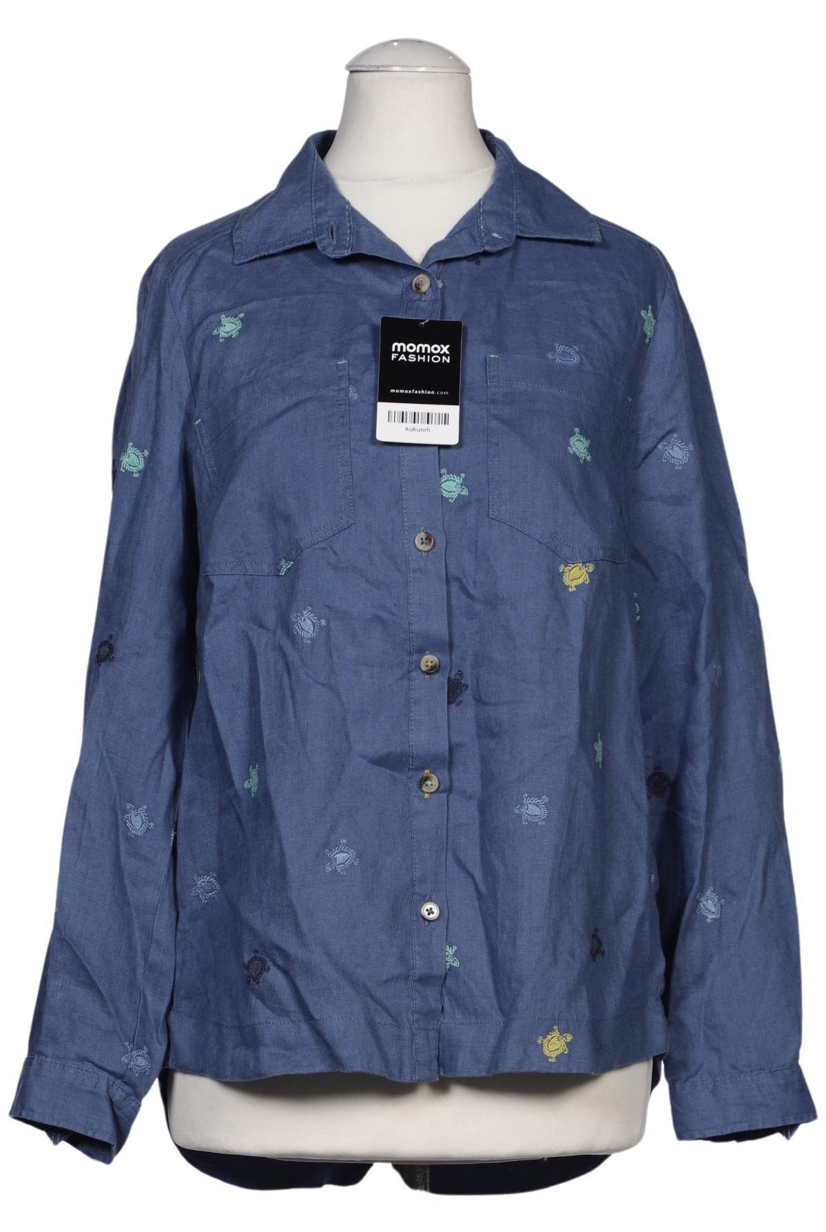 

White Stuff Damen Bluse, blau, Gr. 34