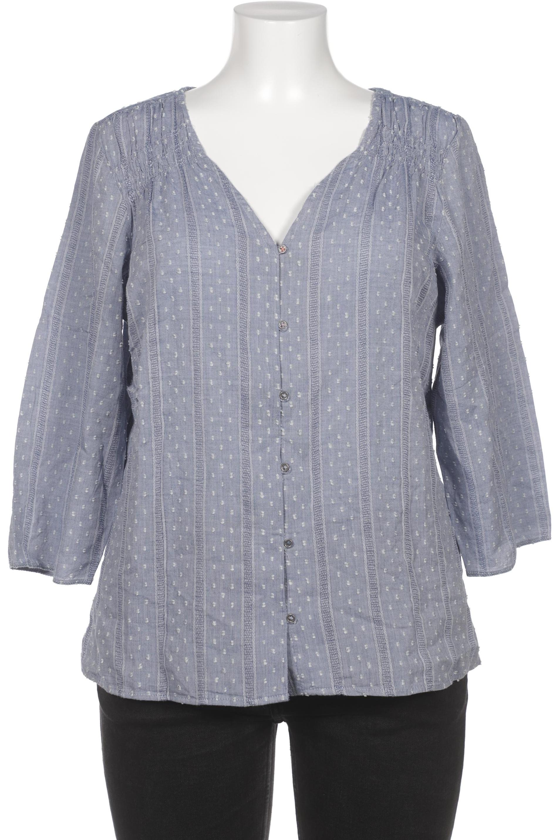 

White Stuff Damen Bluse, blau, Gr. 44