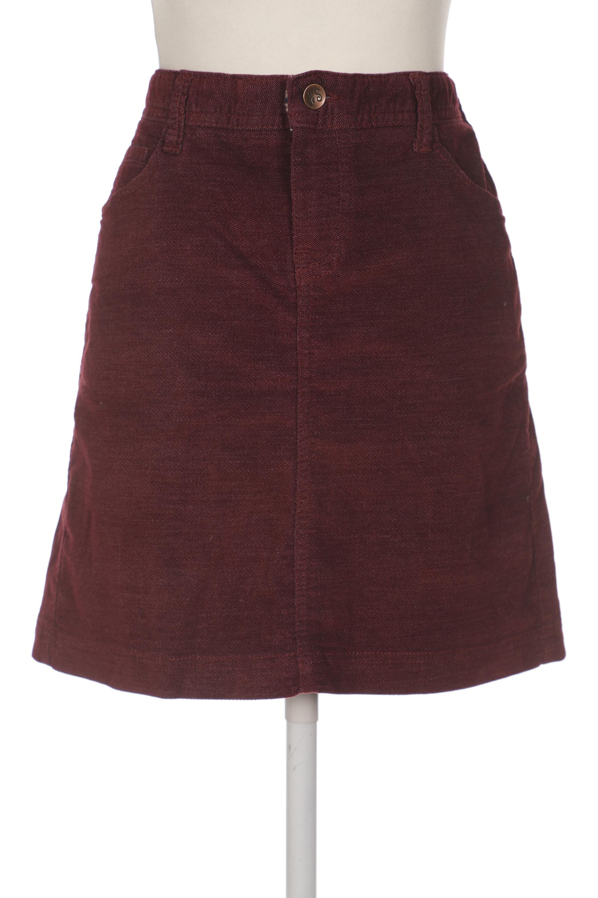 

White Stuff Damen Rock, bordeaux, Gr. 8