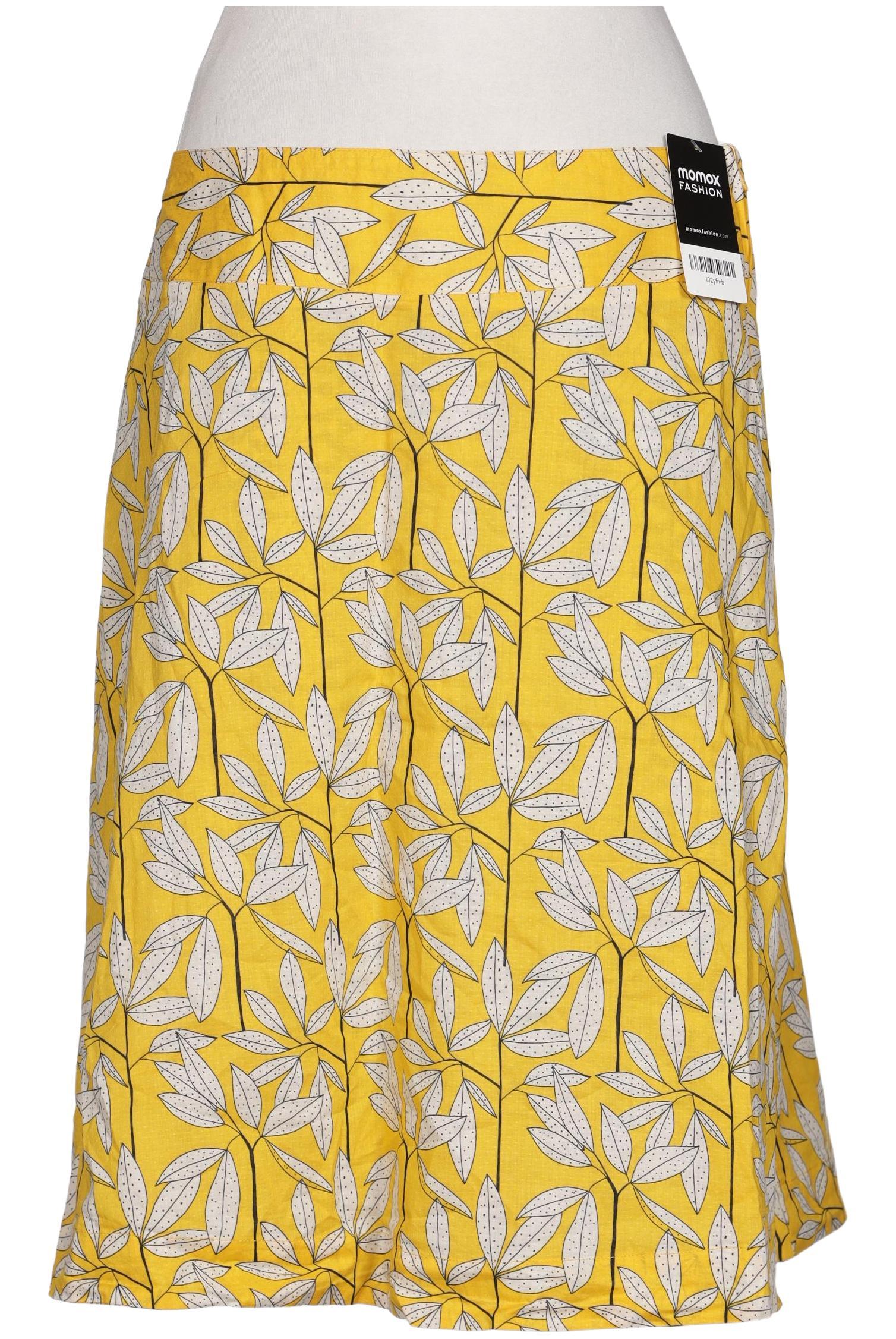 

White Stuff Damen Rock, gelb, Gr. 40