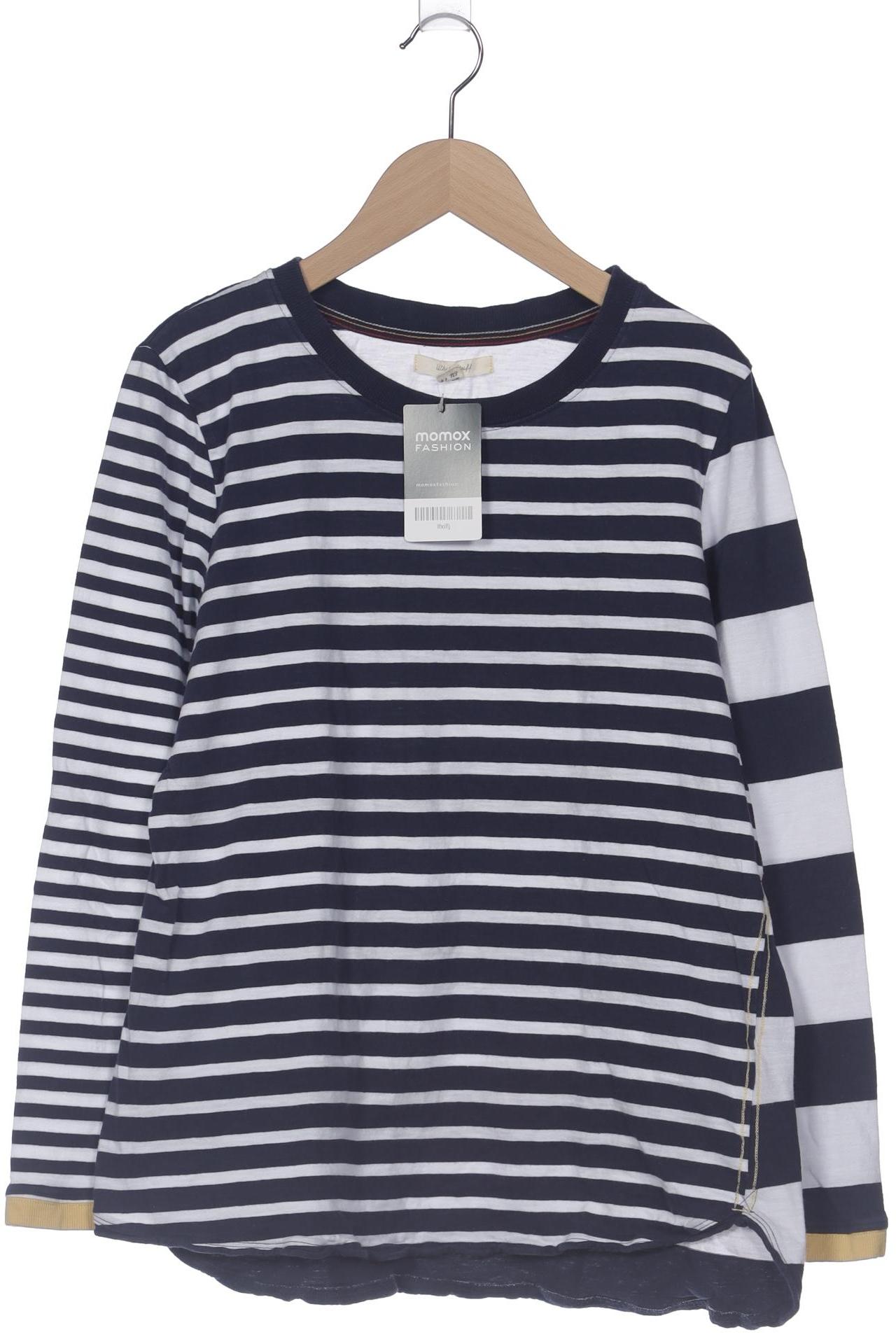 

White Stuff Damen Langarmshirt, marineblau, Gr. 44