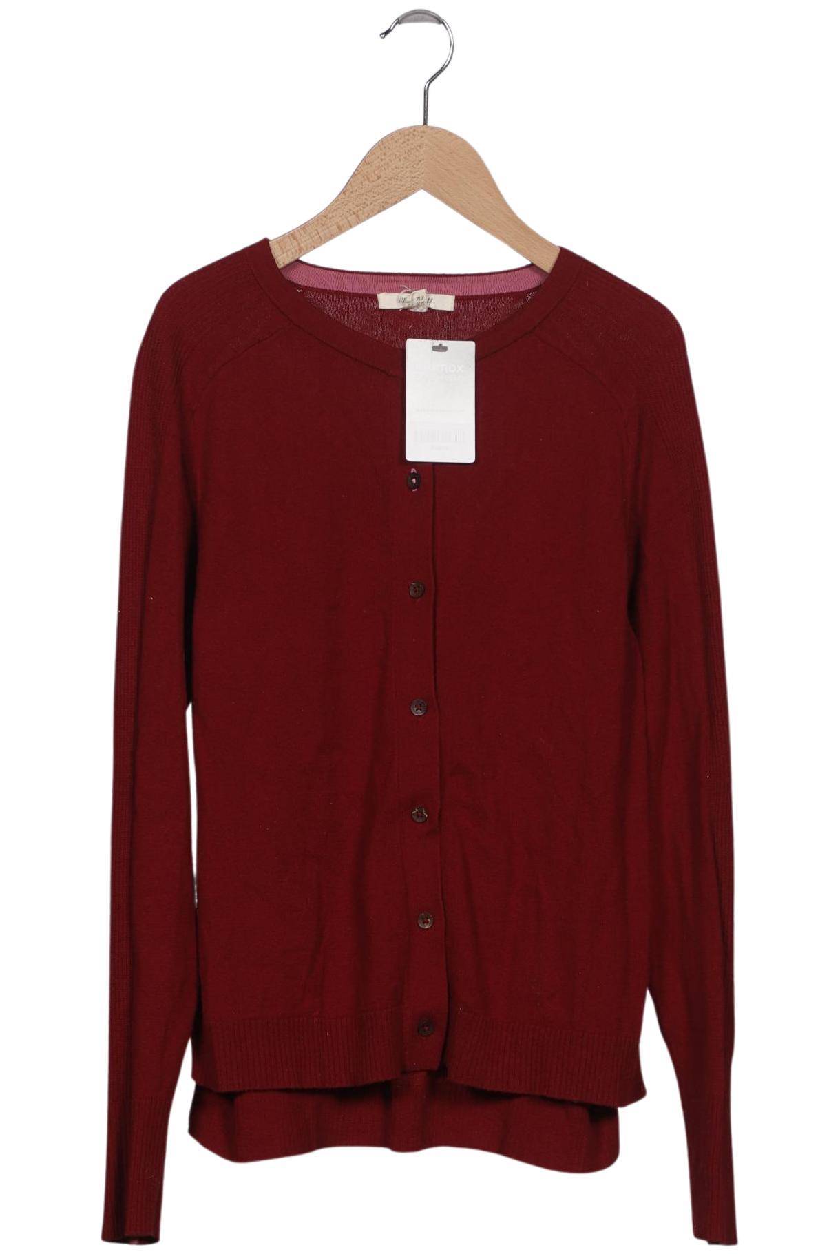 

White Stuff Damen Strickjacke, bordeaux, Gr. 40