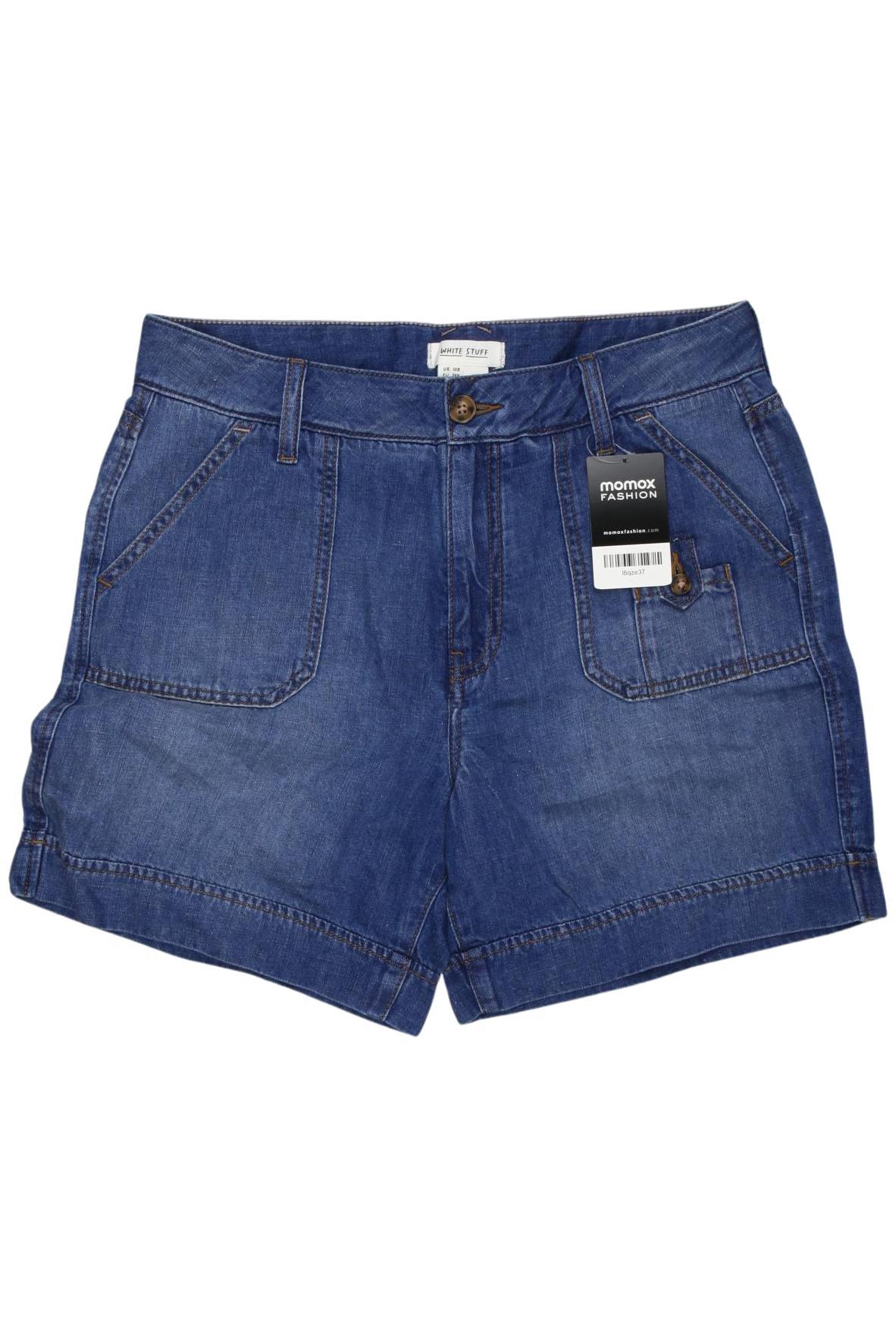 

White Stuff Damen Shorts, blau, Gr. 38