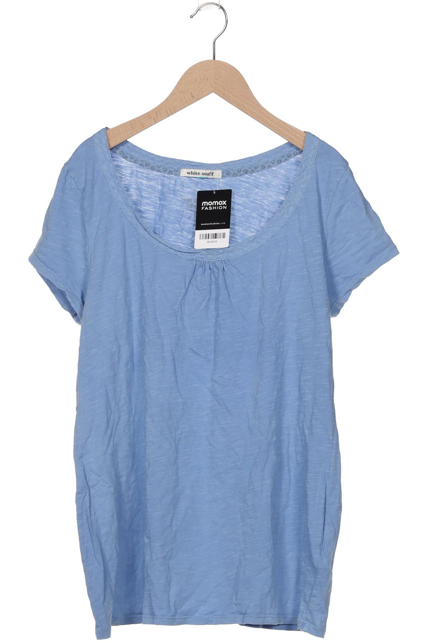 

White Stuff Damen T-Shirt, blau, Gr. 44