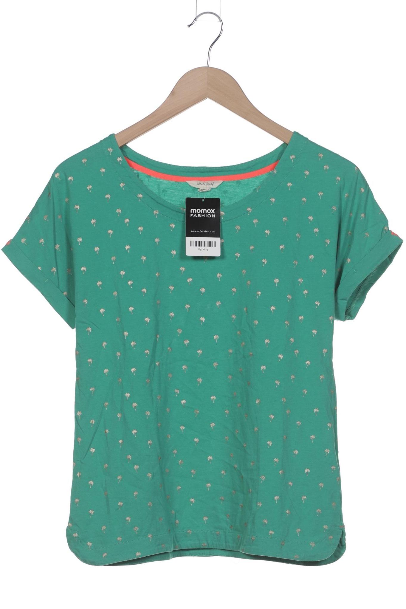

White Stuff Damen T-Shirt, grün, Gr. 36
