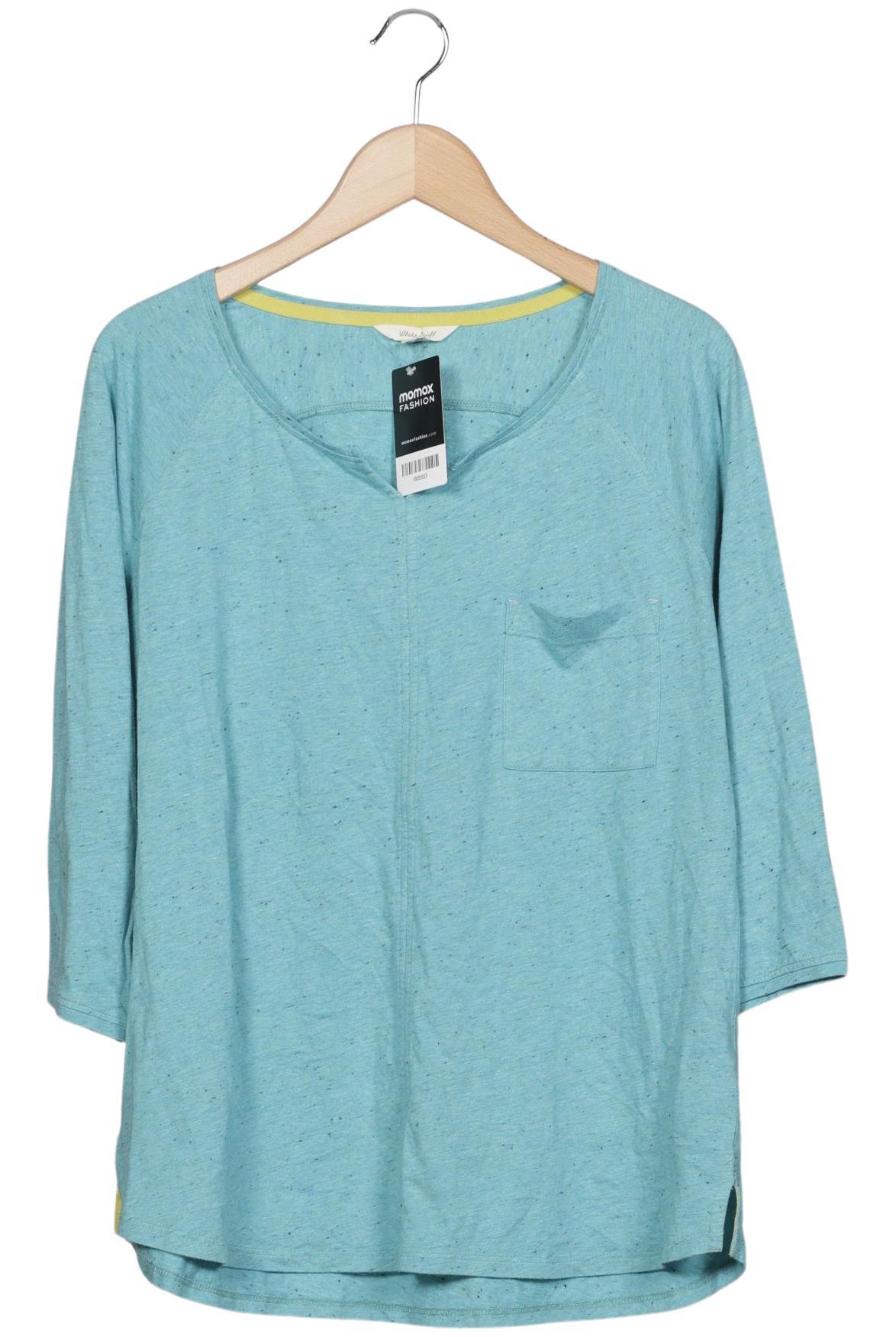 

White Stuff Damen Langarmshirt, hellblau, Gr. 44