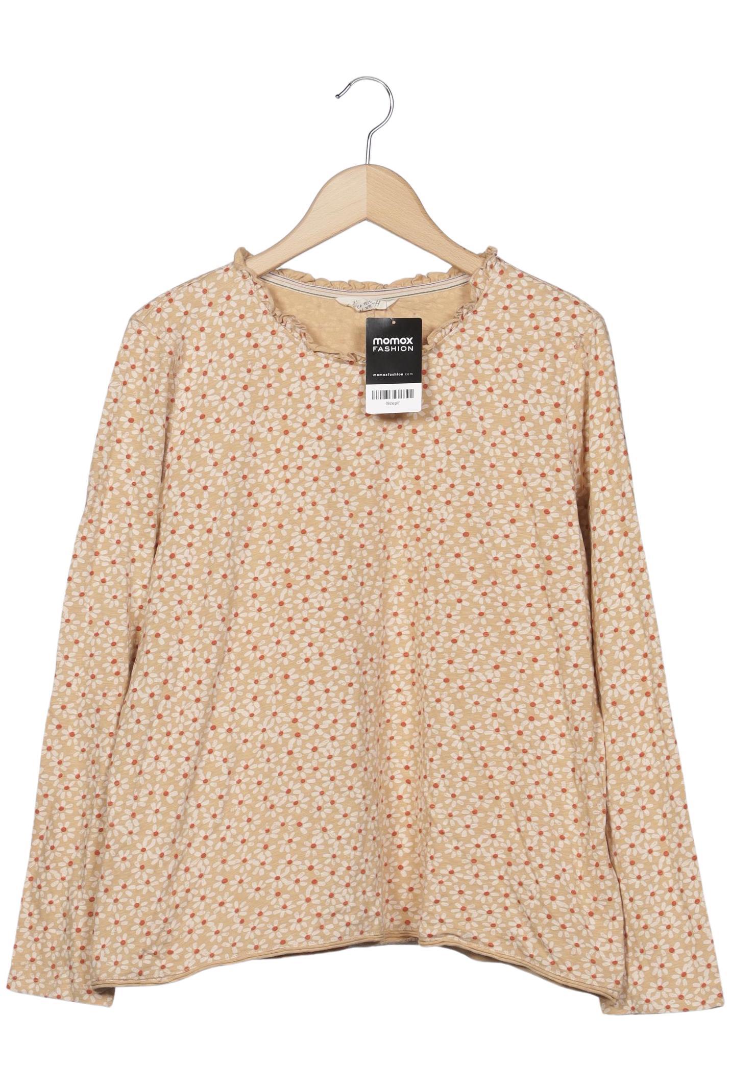 

White Stuff Damen Langarmshirt, beige, Gr. 42