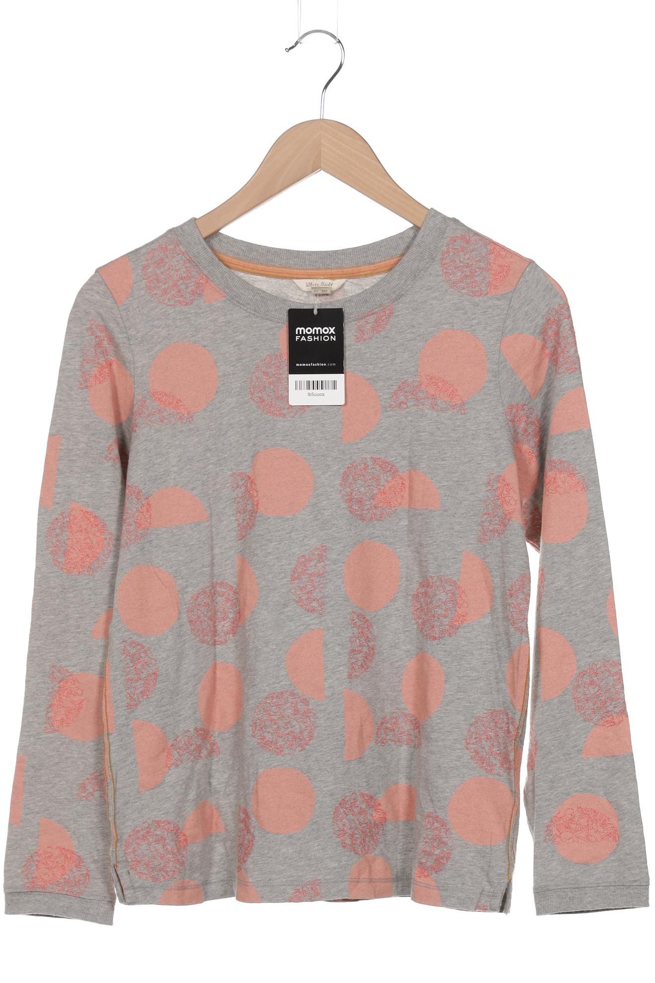 

White Stuff Damen Langarmshirt, grau, Gr. 38