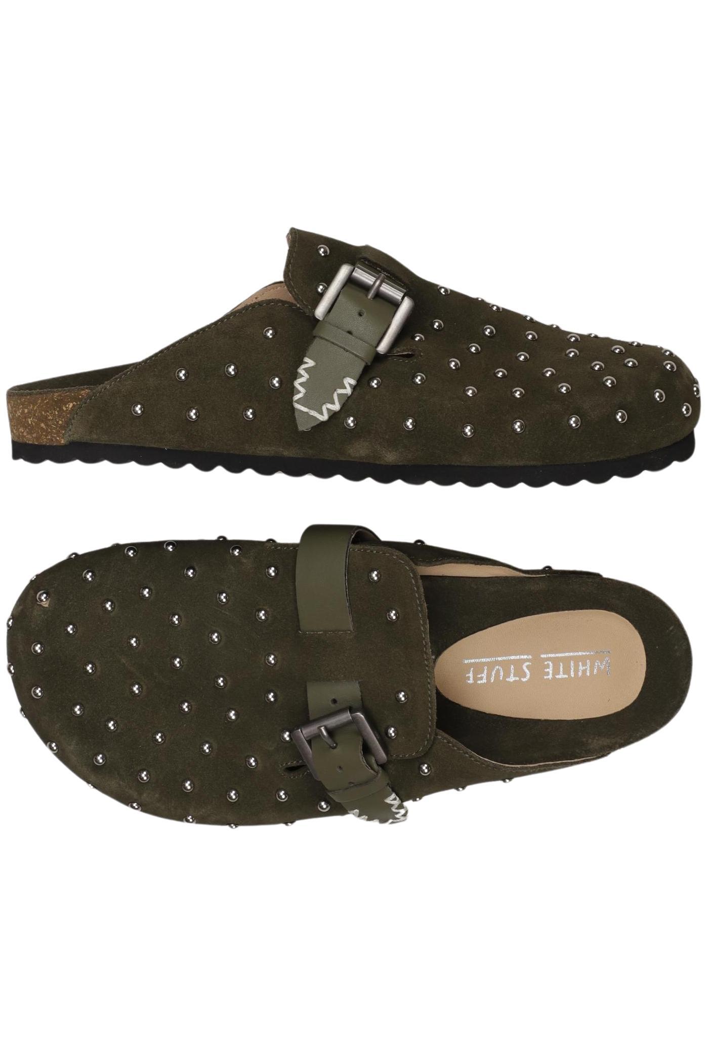 

White Stuff Damen Sandale, grün, Gr. 36