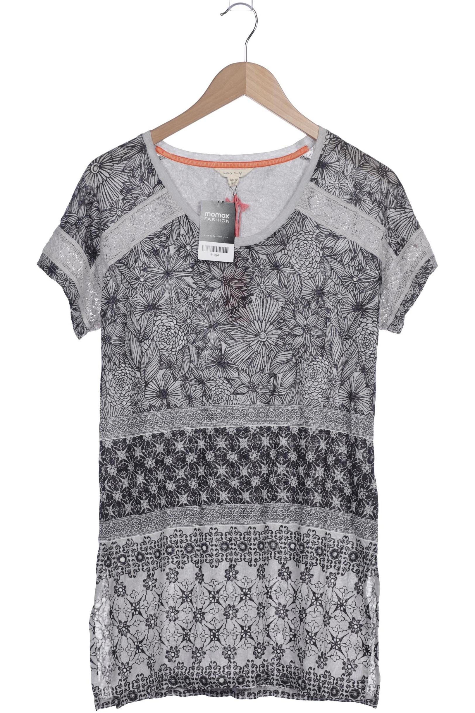 

White Stuff Damen T-Shirt, grau, Gr. 38