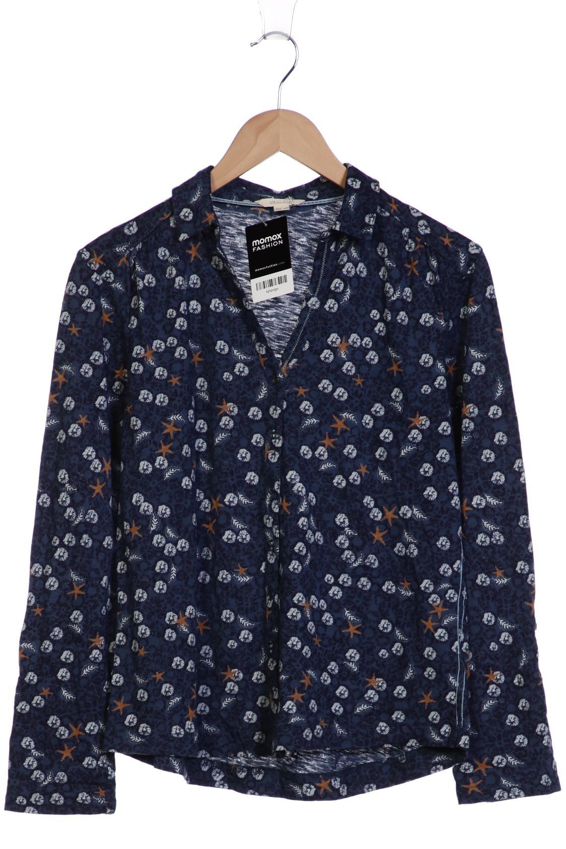 

White Stuff Damen Langarmshirt, marineblau, Gr. 42