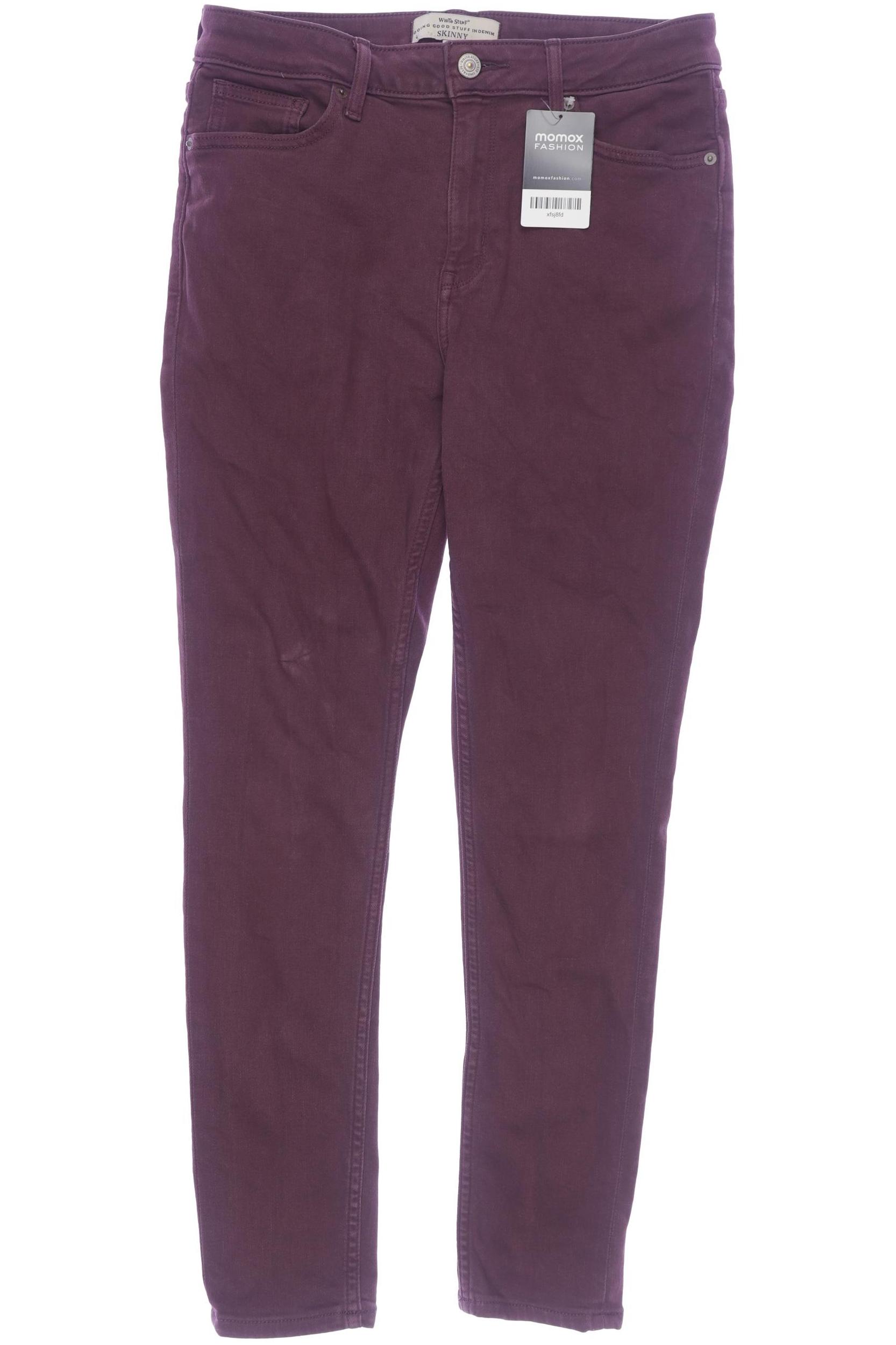 

White Stuff Damen Jeans, bordeaux, Gr. 40