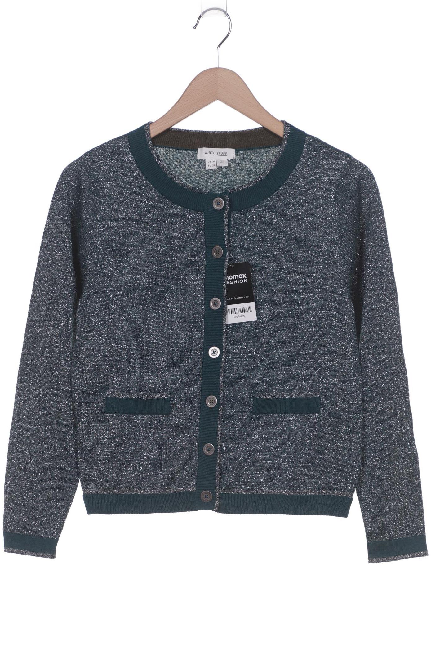 

White Stuff Damen Strickjacke, türkis, Gr. 38