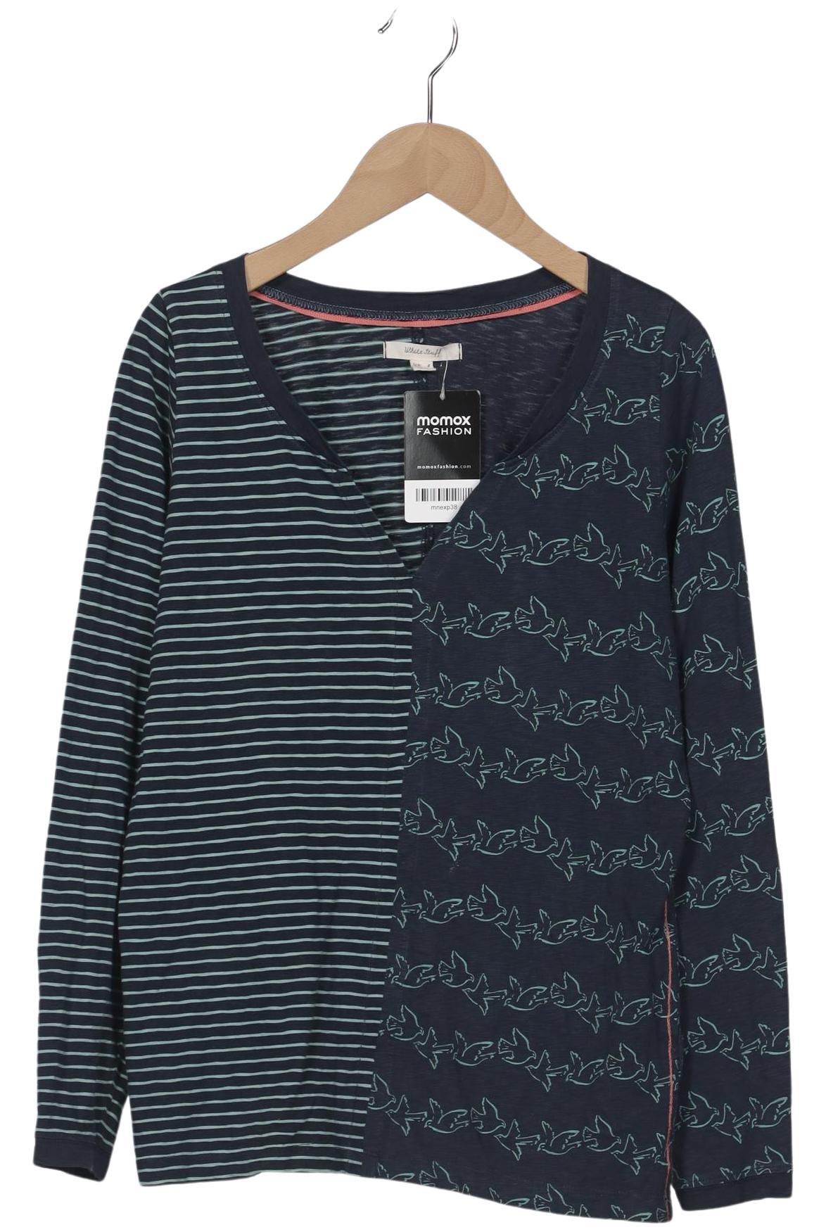 

White Stuff Damen Langarmshirt, marineblau, Gr. 36