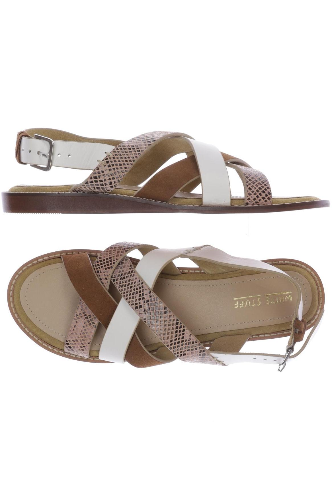 

White Stuff Damen Sandale, beige, Gr. 8