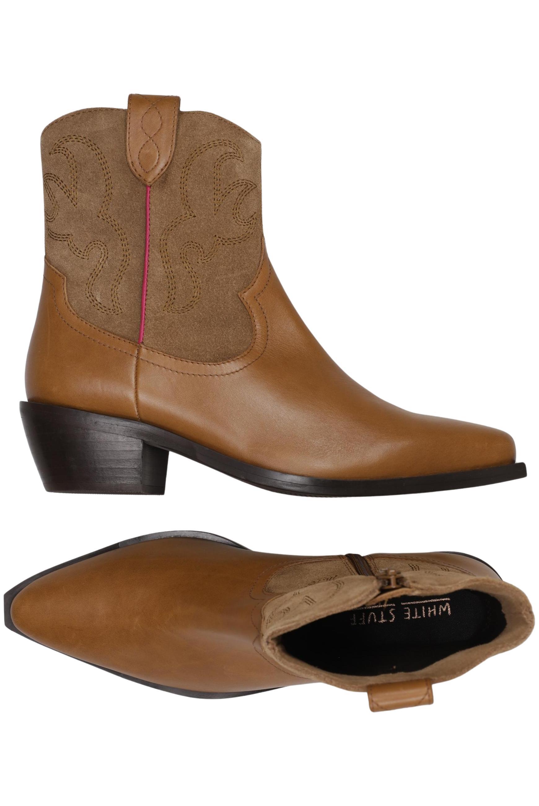 

White Stuff Damen Stiefelette, braun, Gr. 4