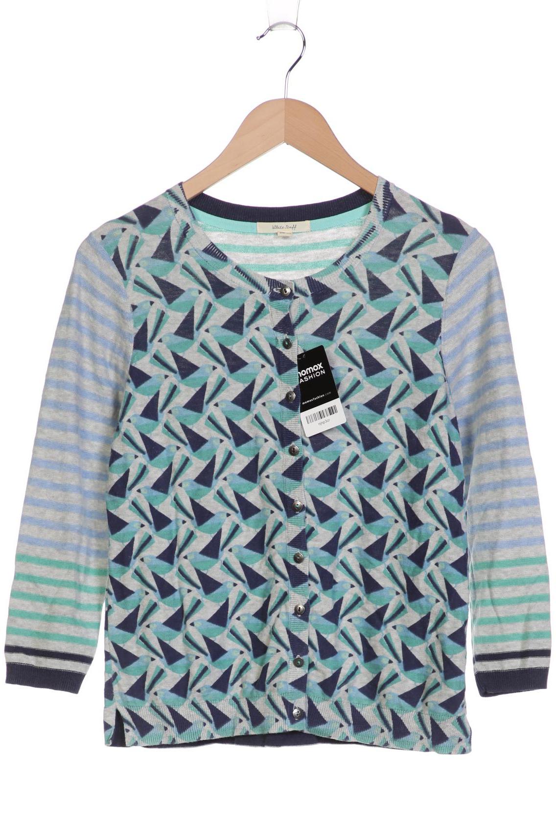 

White Stuff Damen Strickjacke, blau, Gr. 38