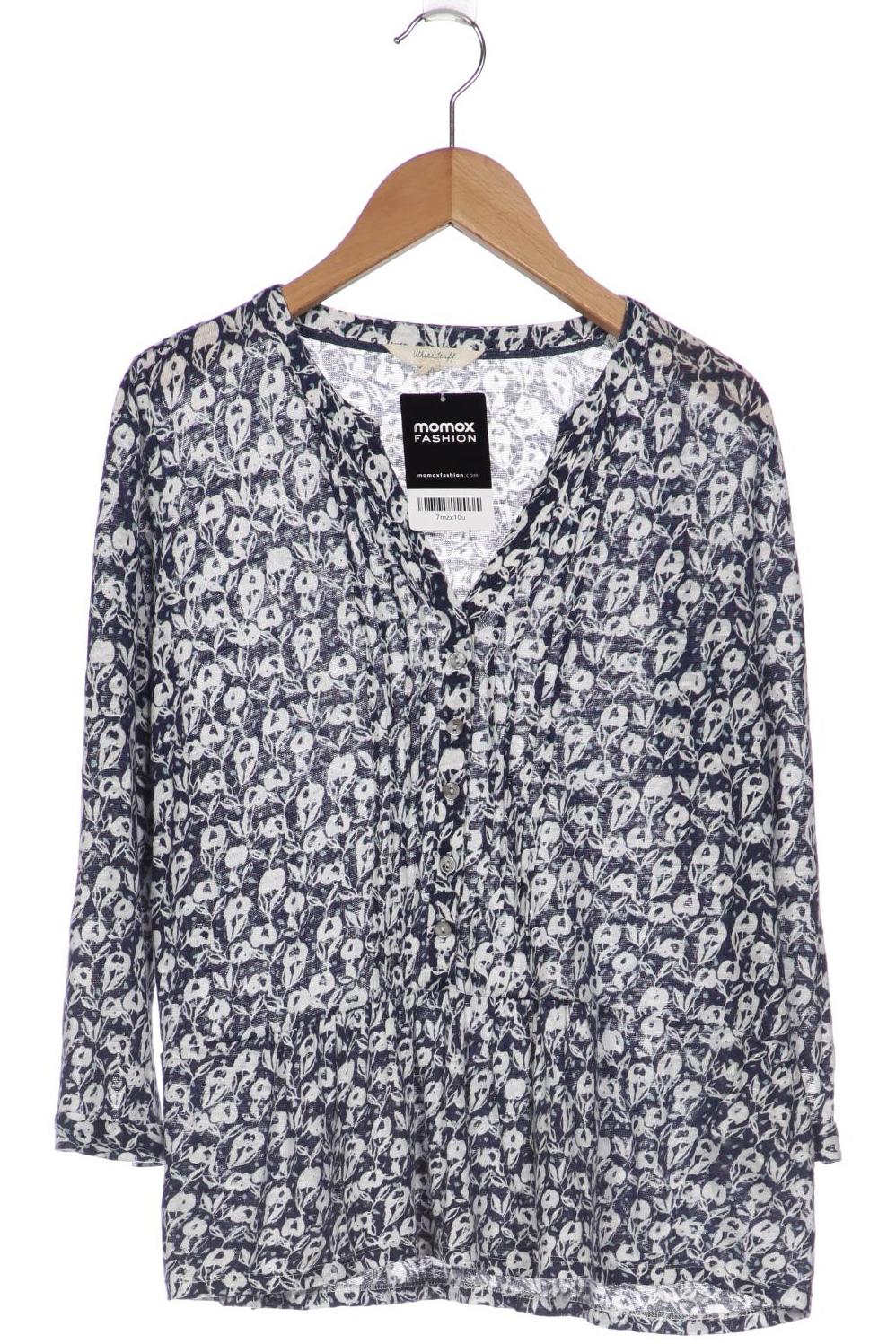 

White Stuff Damen Langarmshirt, marineblau, Gr. 36