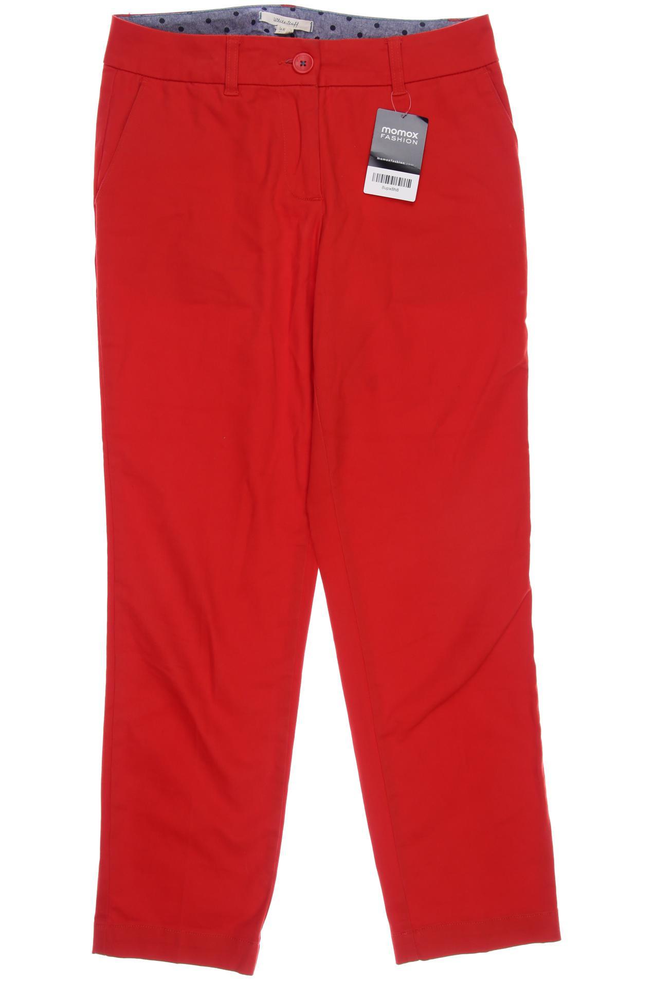 

White Stuff Damen Stoffhose, rot, Gr. 36