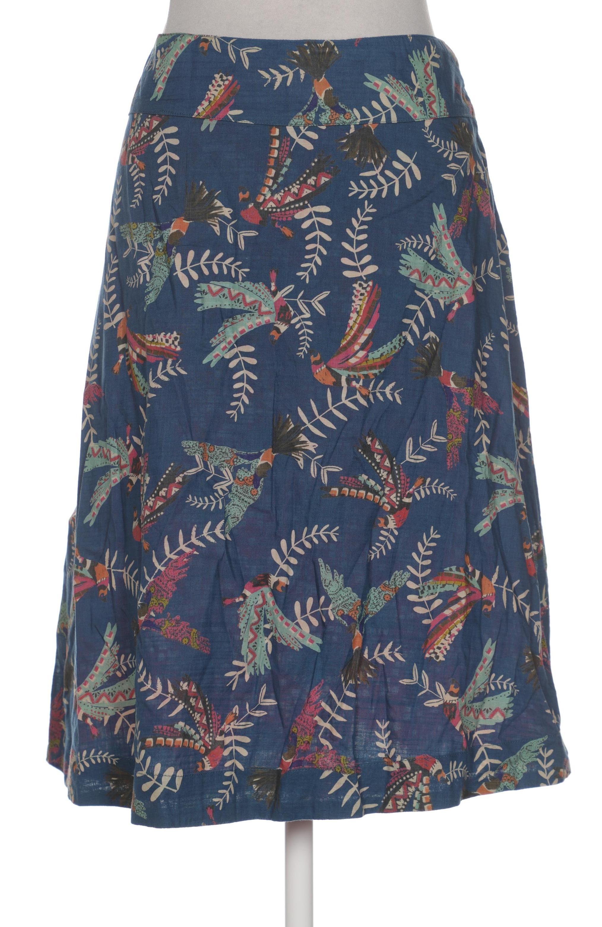 

White Stuff Damen Rock, blau, Gr. 10