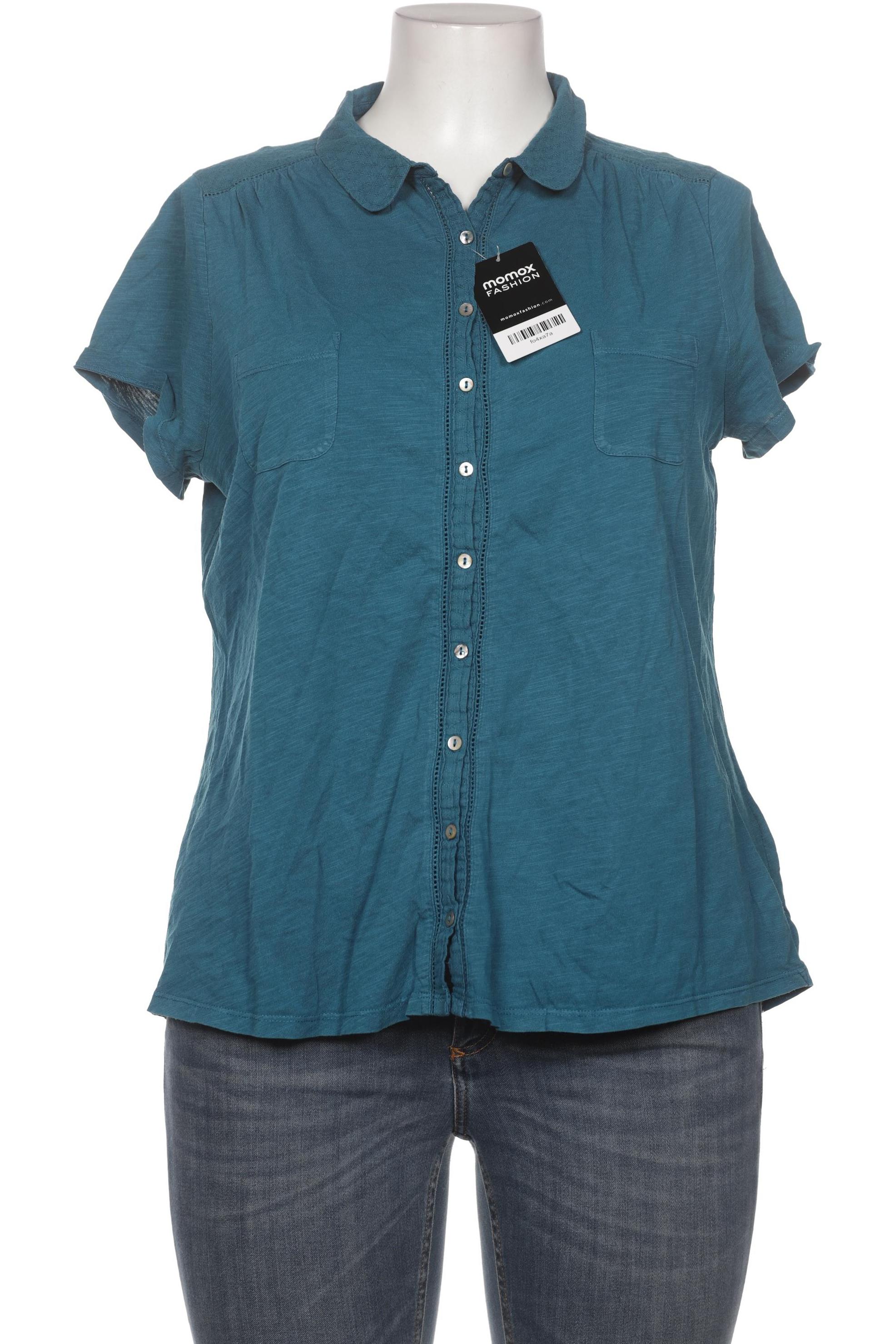 

White Stuff Damen Bluse, türkis, Gr. 44