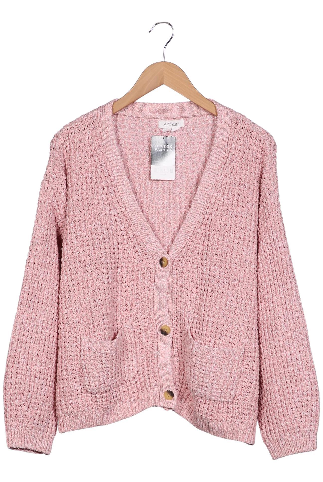 

White Stuff Damen Strickjacke, pink, Gr. 44