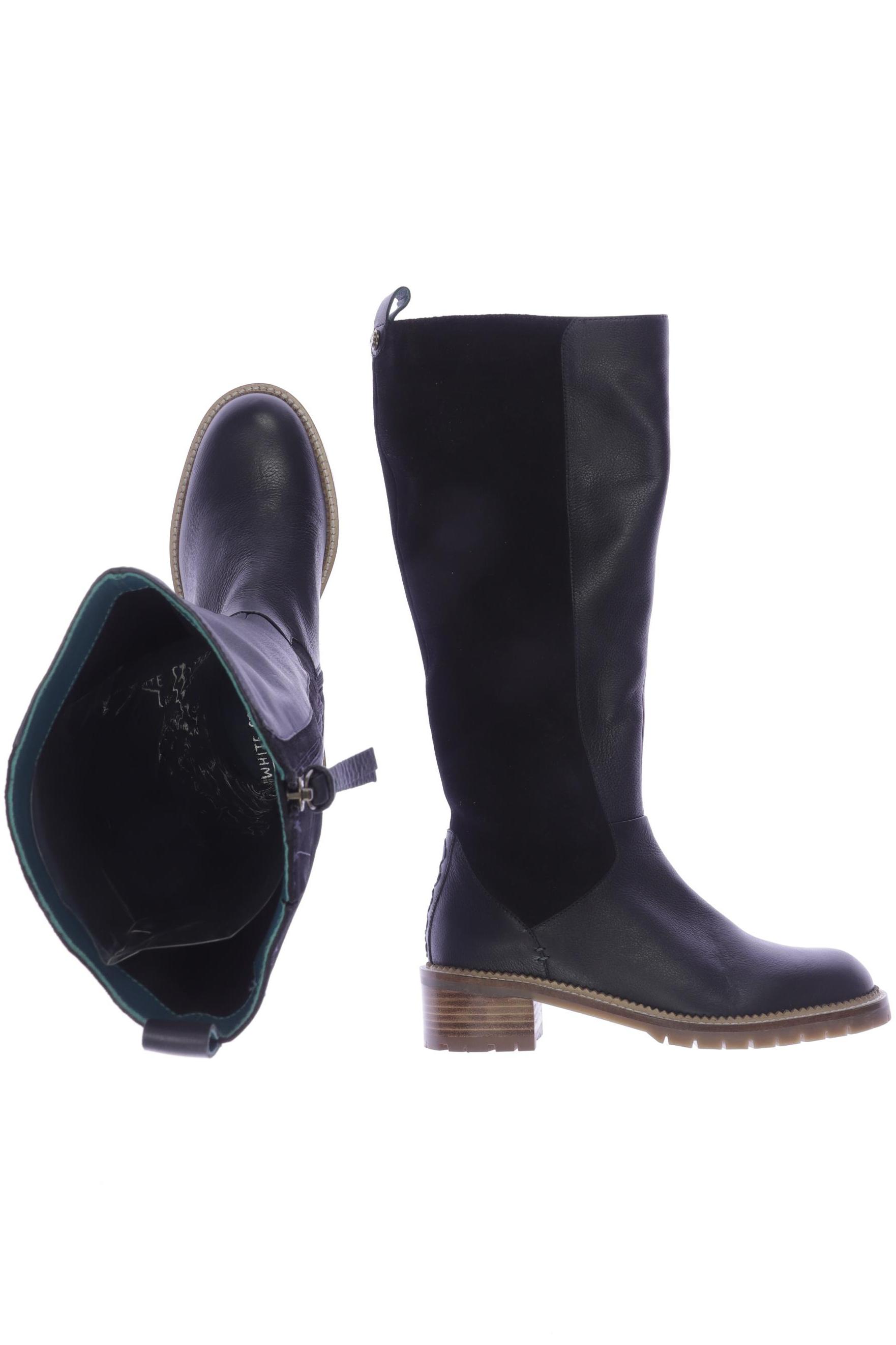 

White Stuff Damen Stiefel, marineblau