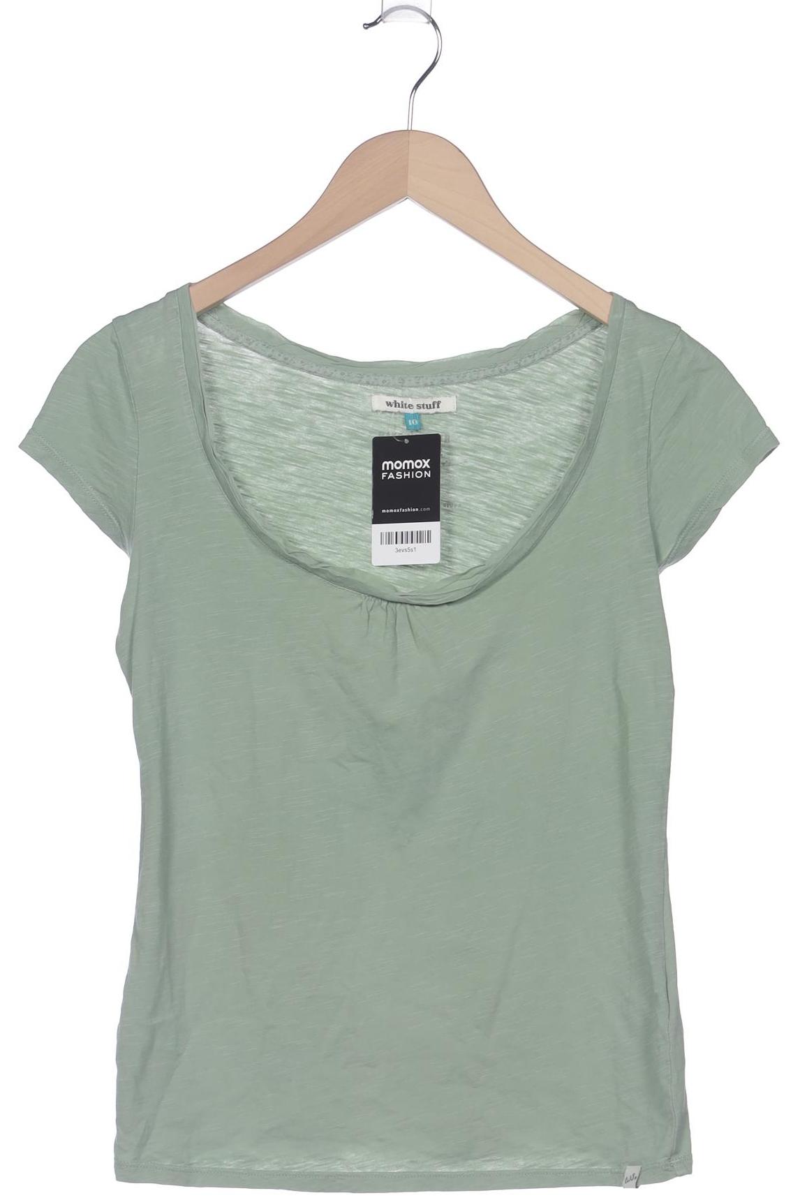 

White Stuff Damen T-Shirt, grün, Gr. 10