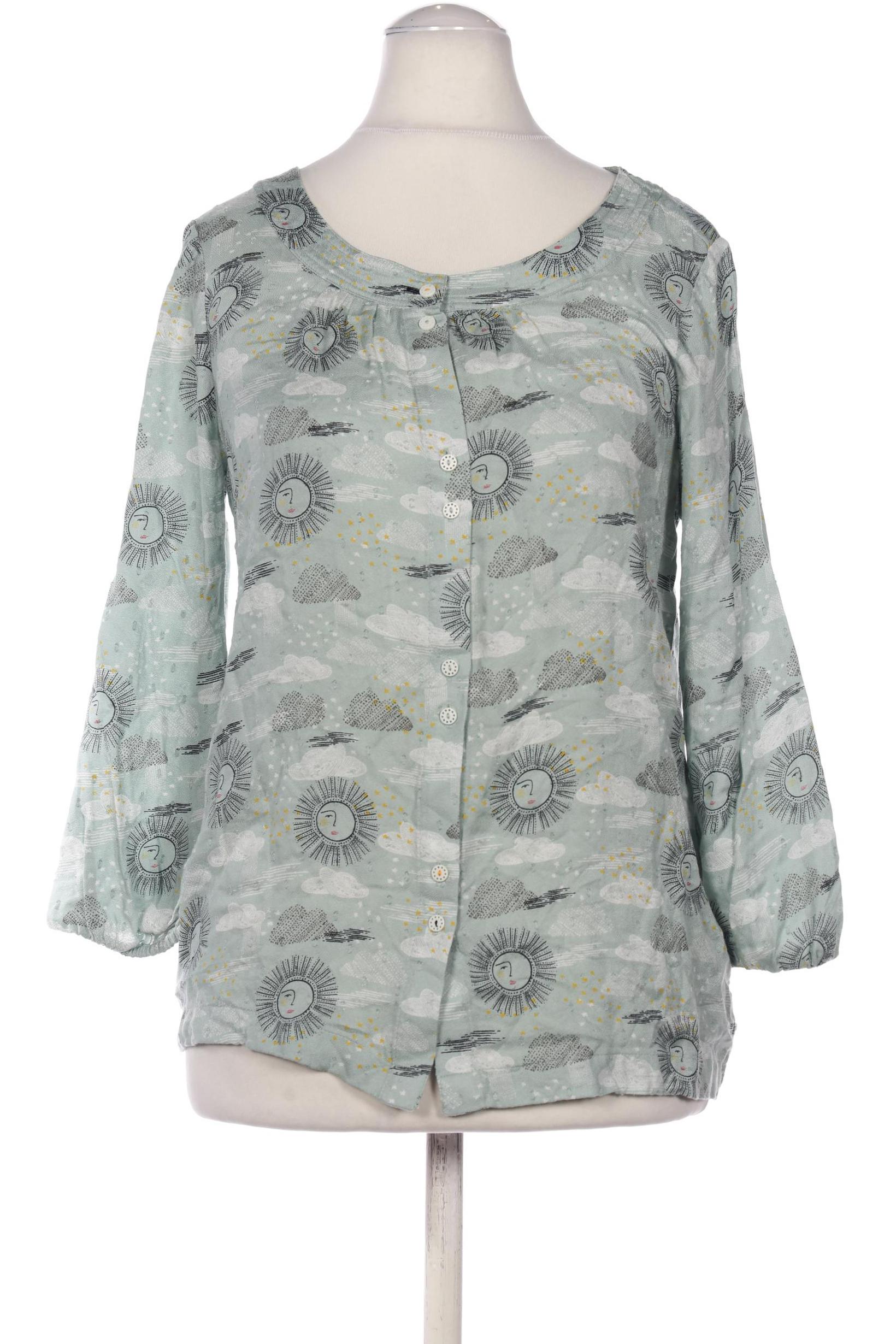 

White Stuff Damen Bluse, türkis, Gr. 36