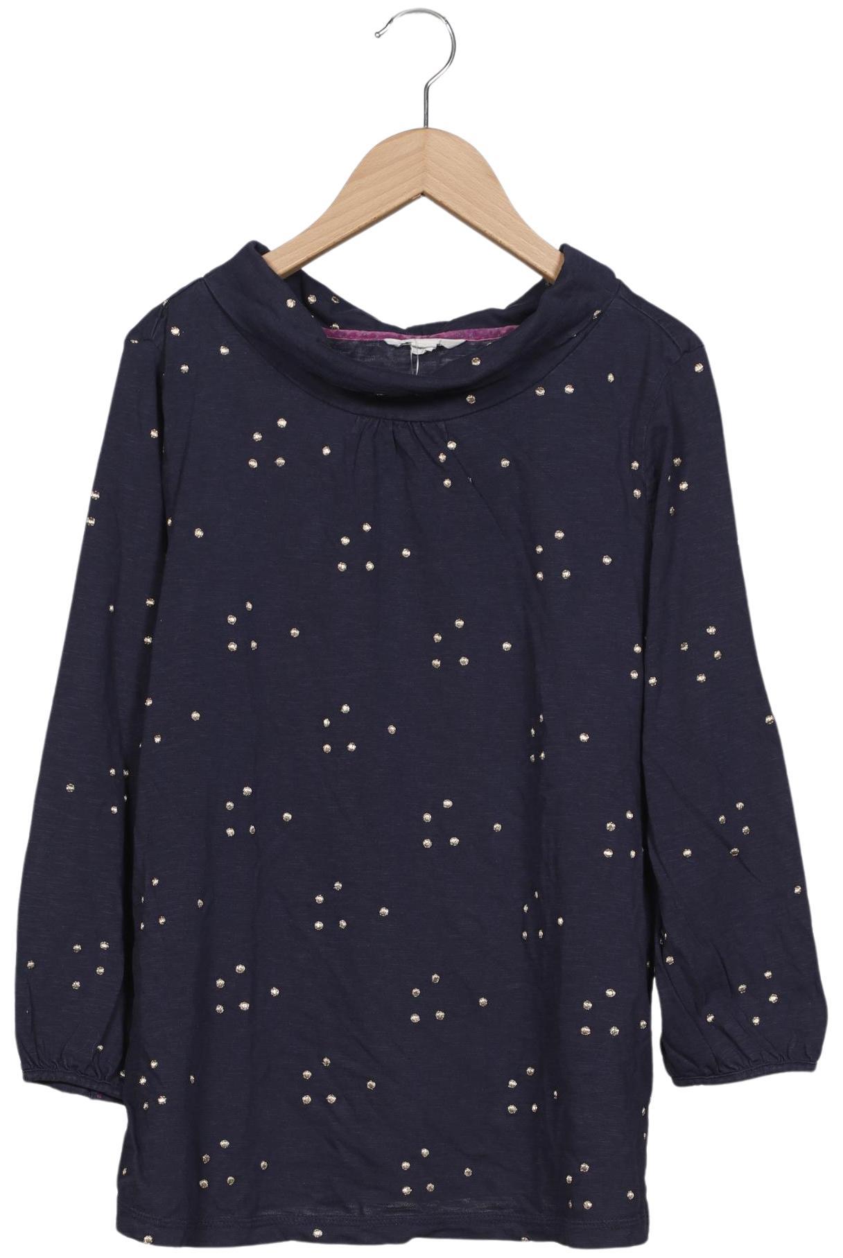 

White Stuff Damen Langarmshirt, marineblau, Gr. 38