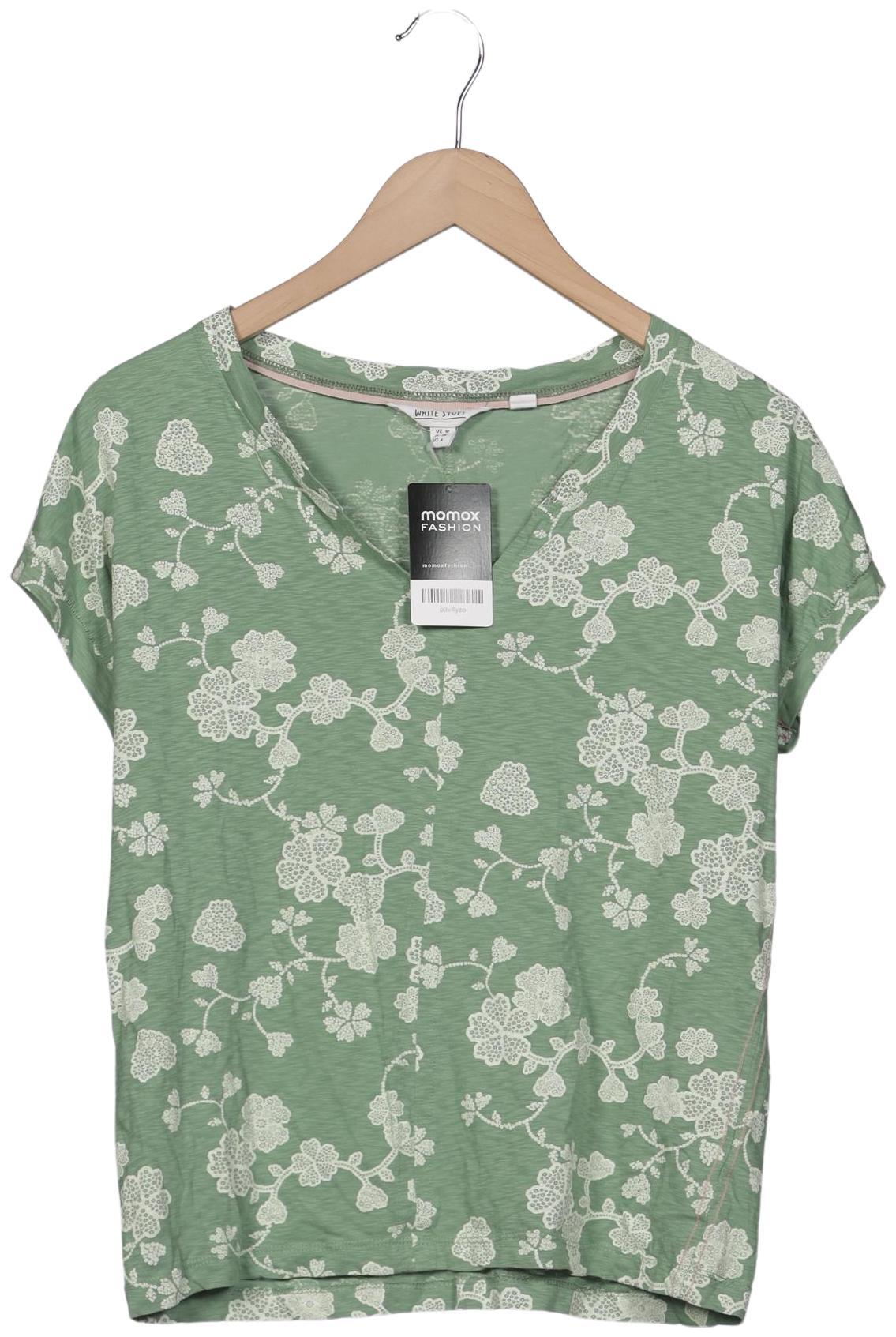 

White Stuff Damen T-Shirt, grün, Gr. 38