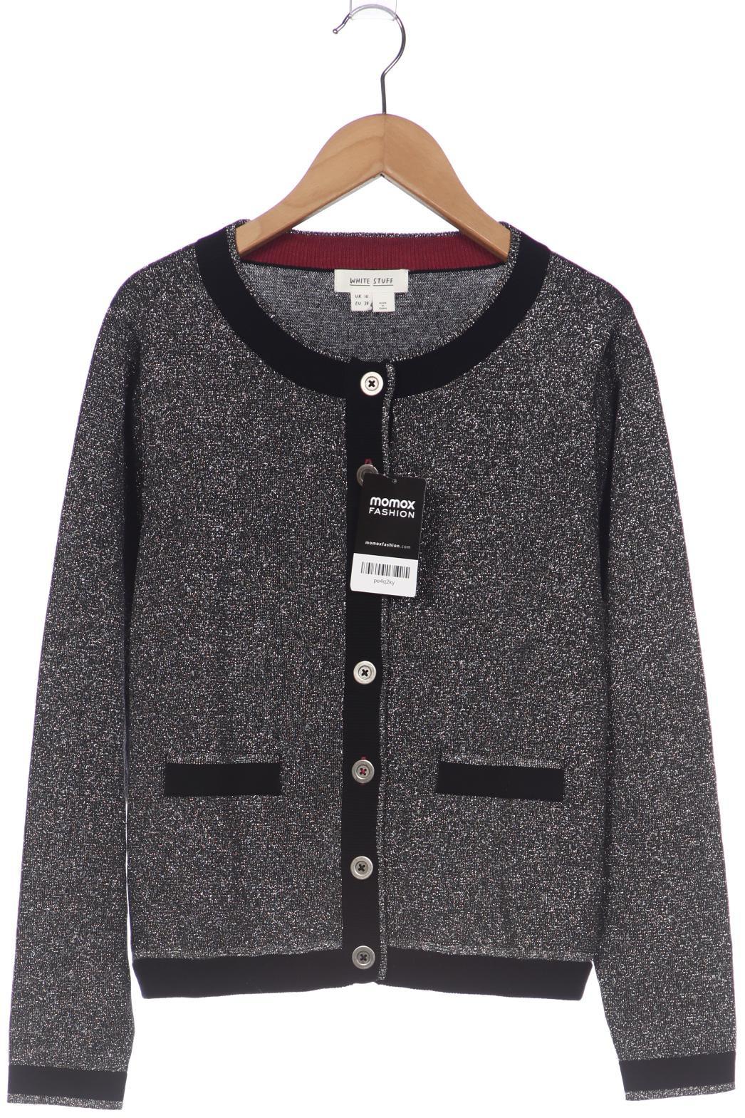 

White Stuff Damen Strickjacke, silber, Gr. 38