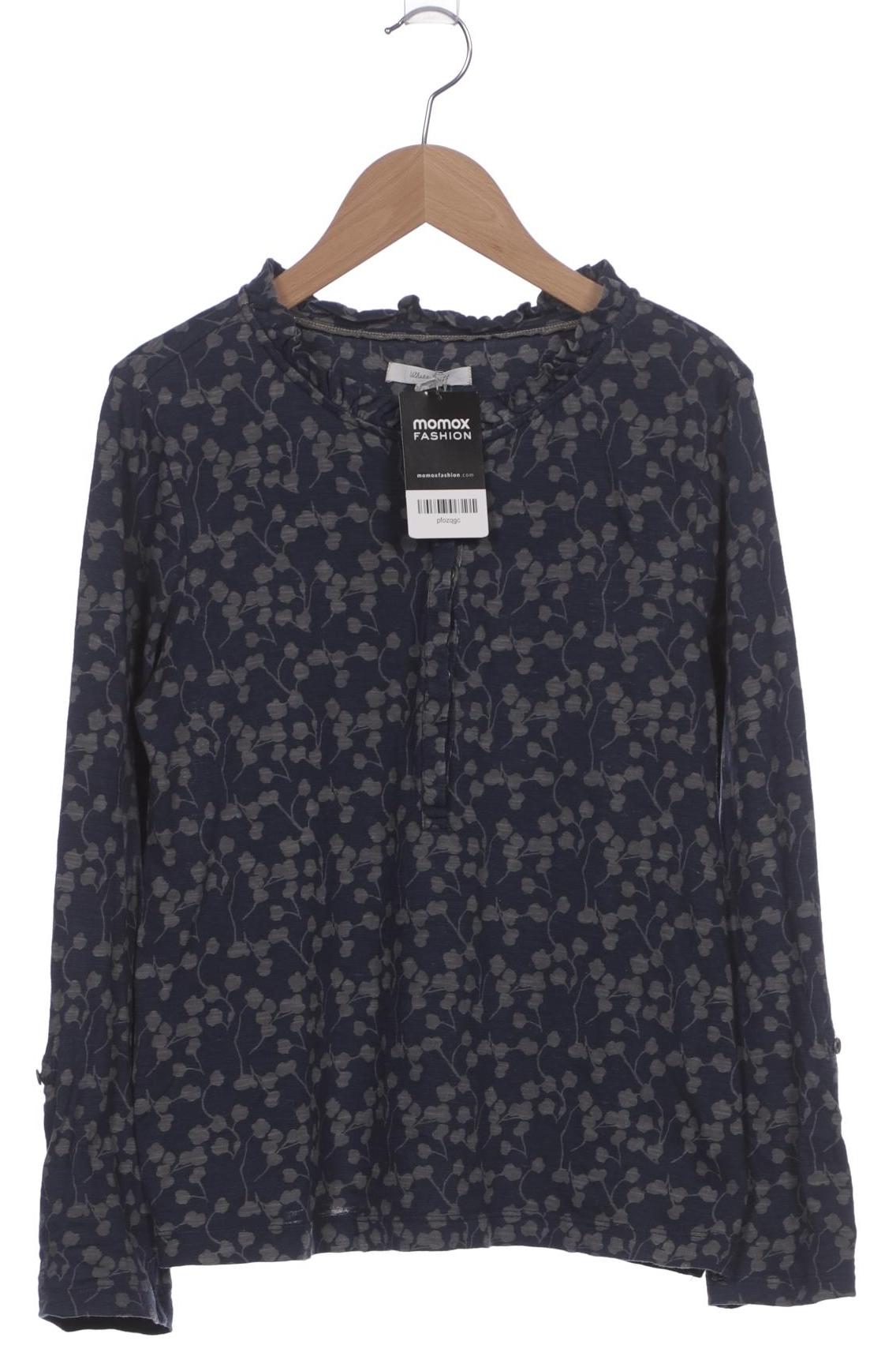 

White Stuff Damen Langarmshirt, marineblau, Gr. 34