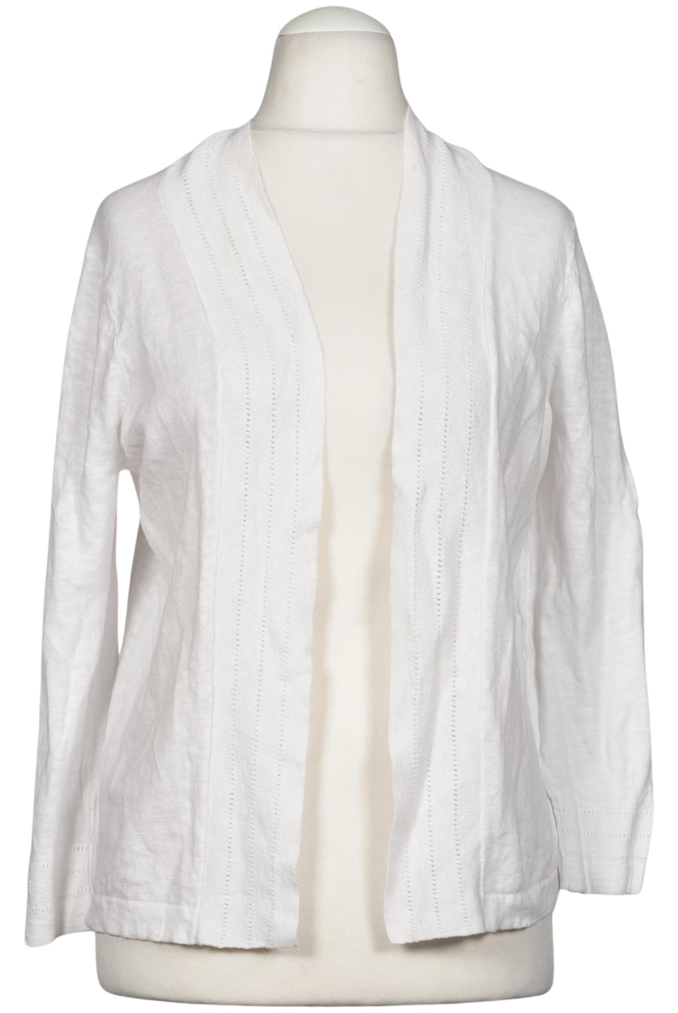 

White Stuff Damen Strickjacke, weiß, Gr. 40