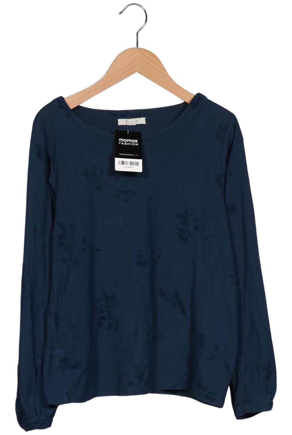 

White Stuff Damen Langarmshirt, marineblau, Gr. 34