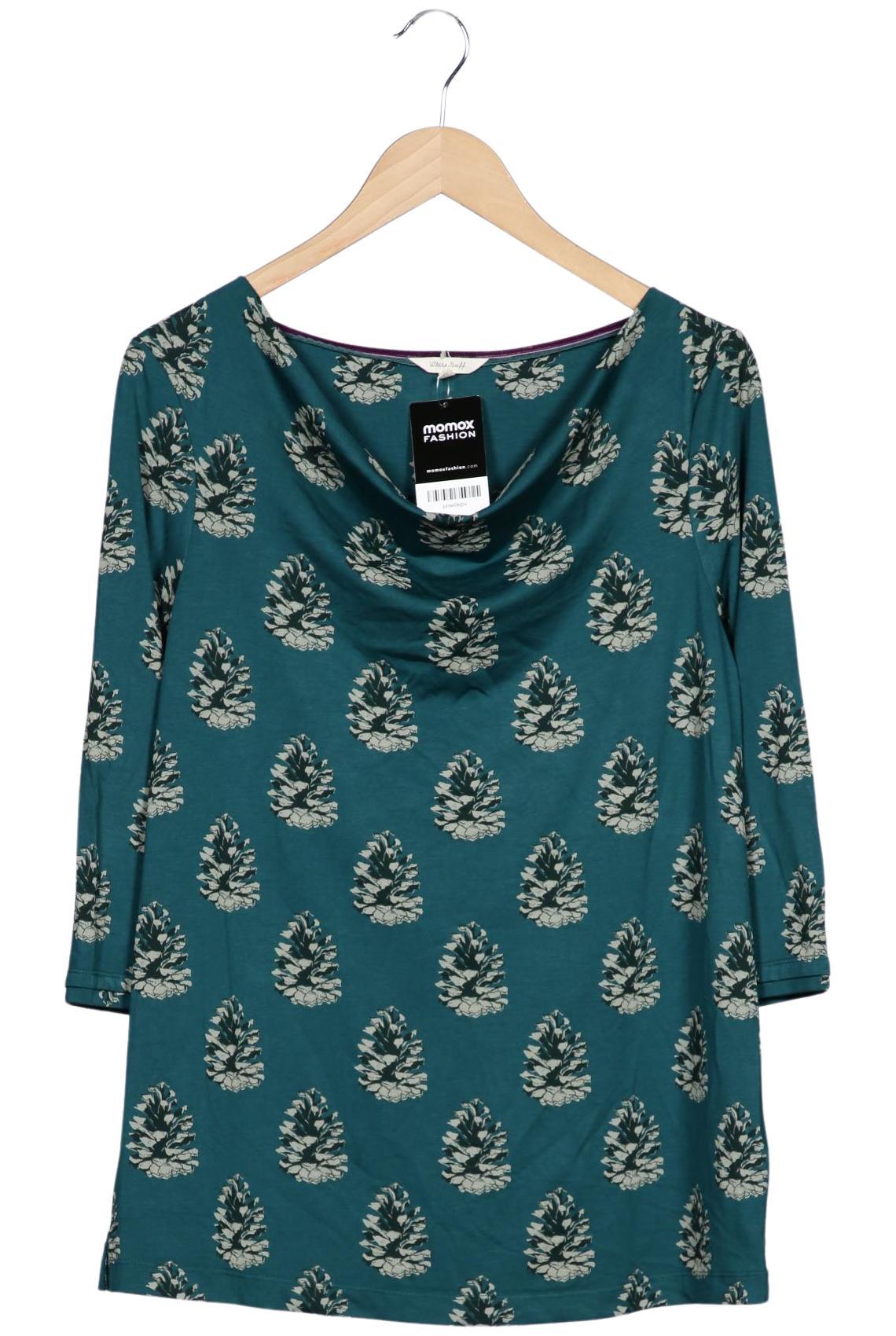 

White Stuff Damen Langarmshirt, grün, Gr. 16