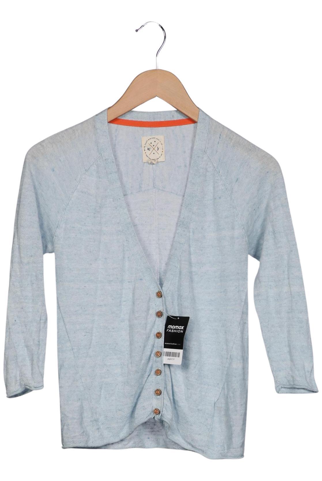 

White Stuff Damen Strickjacke, hellblau, Gr. 36