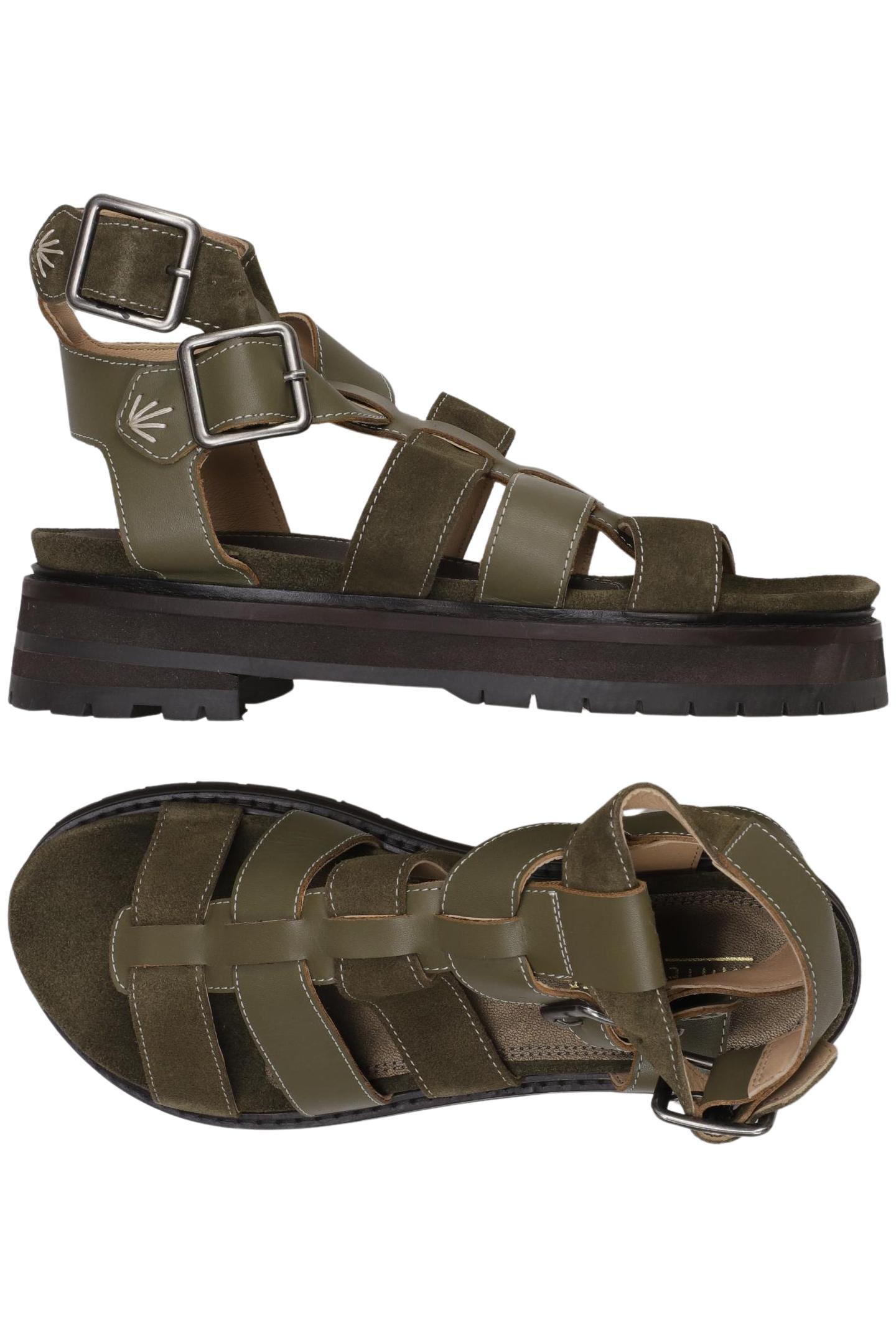 

White Stuff Damen Sandale, grün, Gr. 37