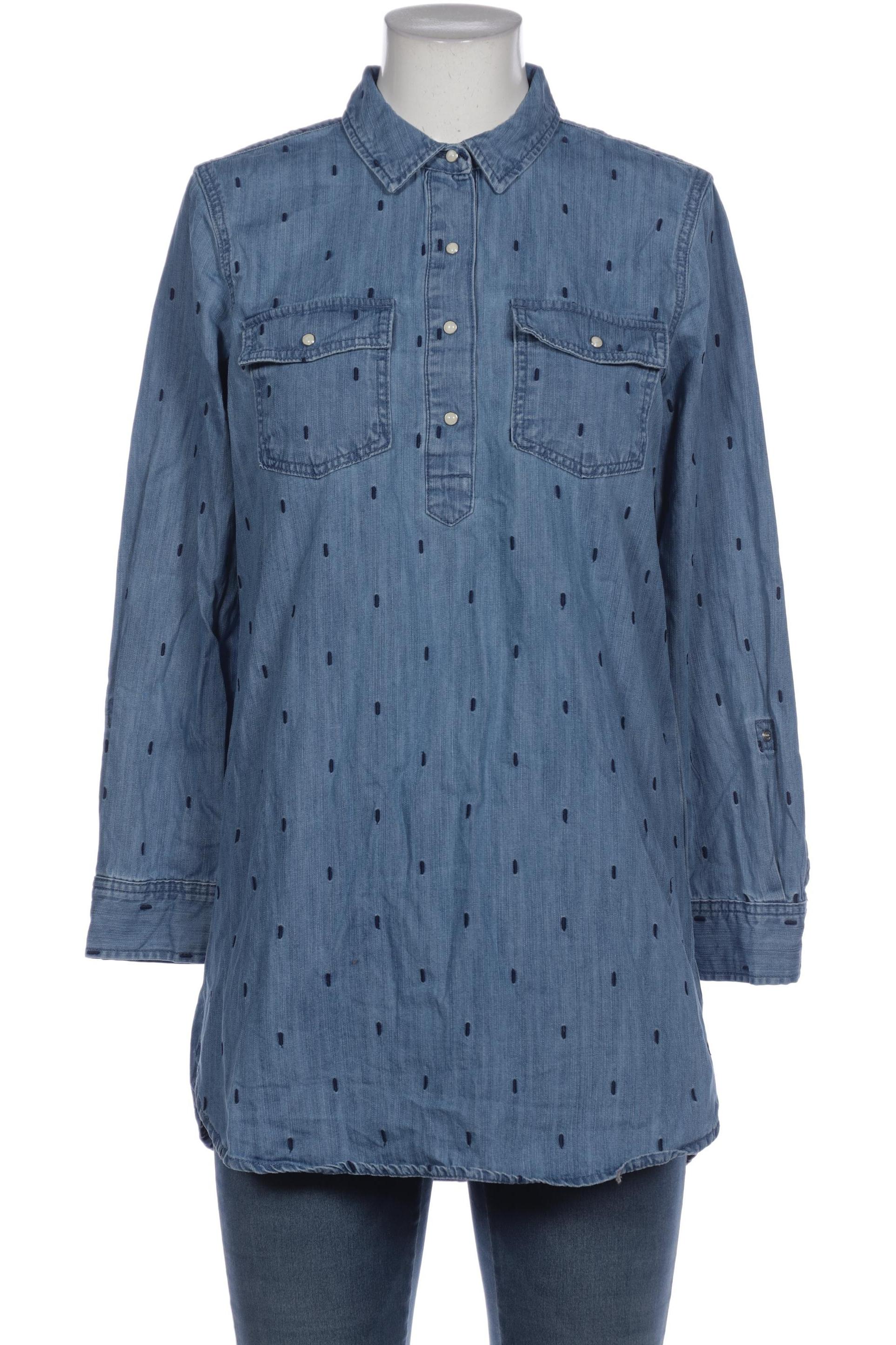 

White Stuff Damen Bluse, blau, Gr. 40