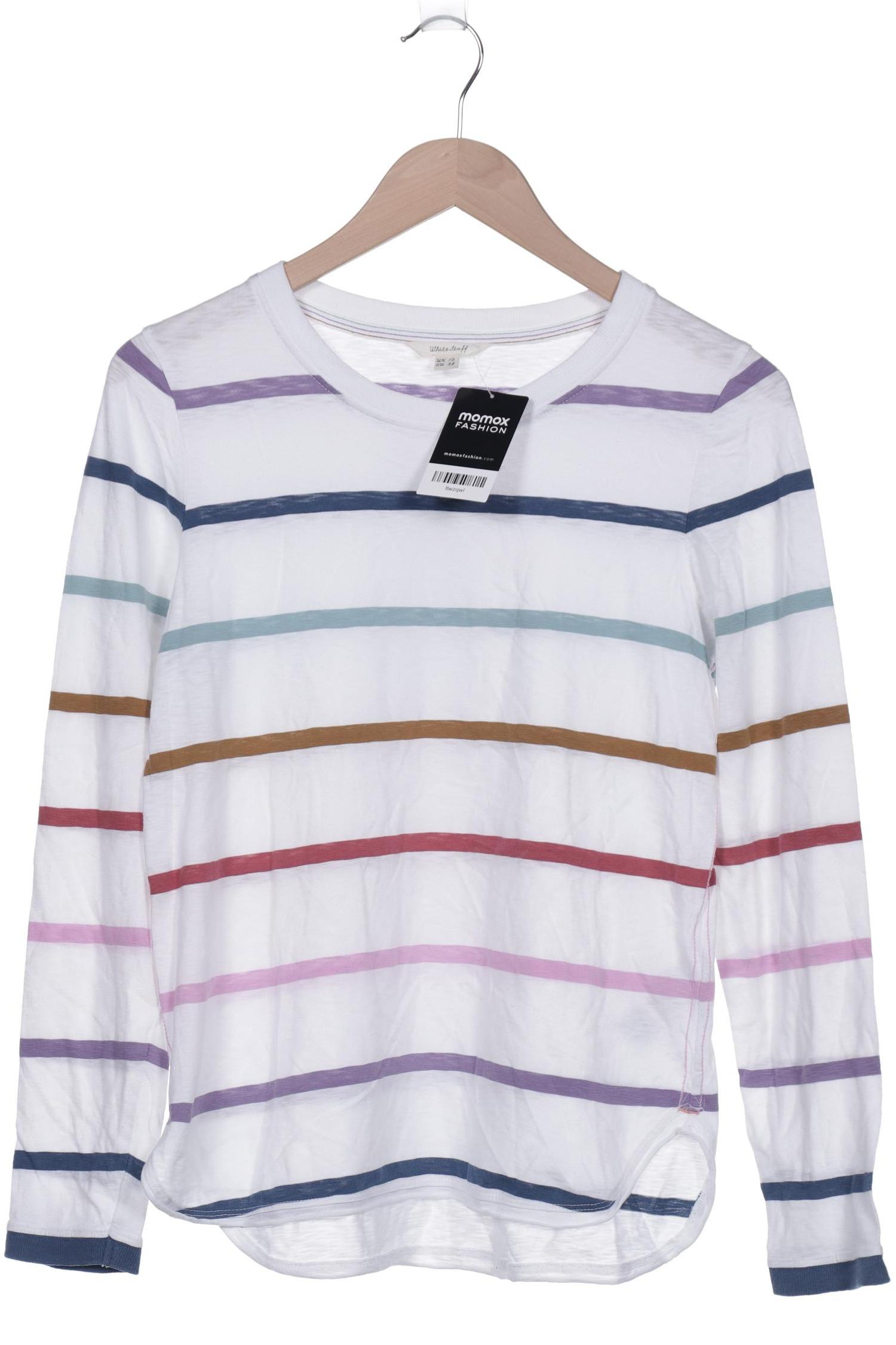 

White Stuff Damen Langarmshirt, weiß