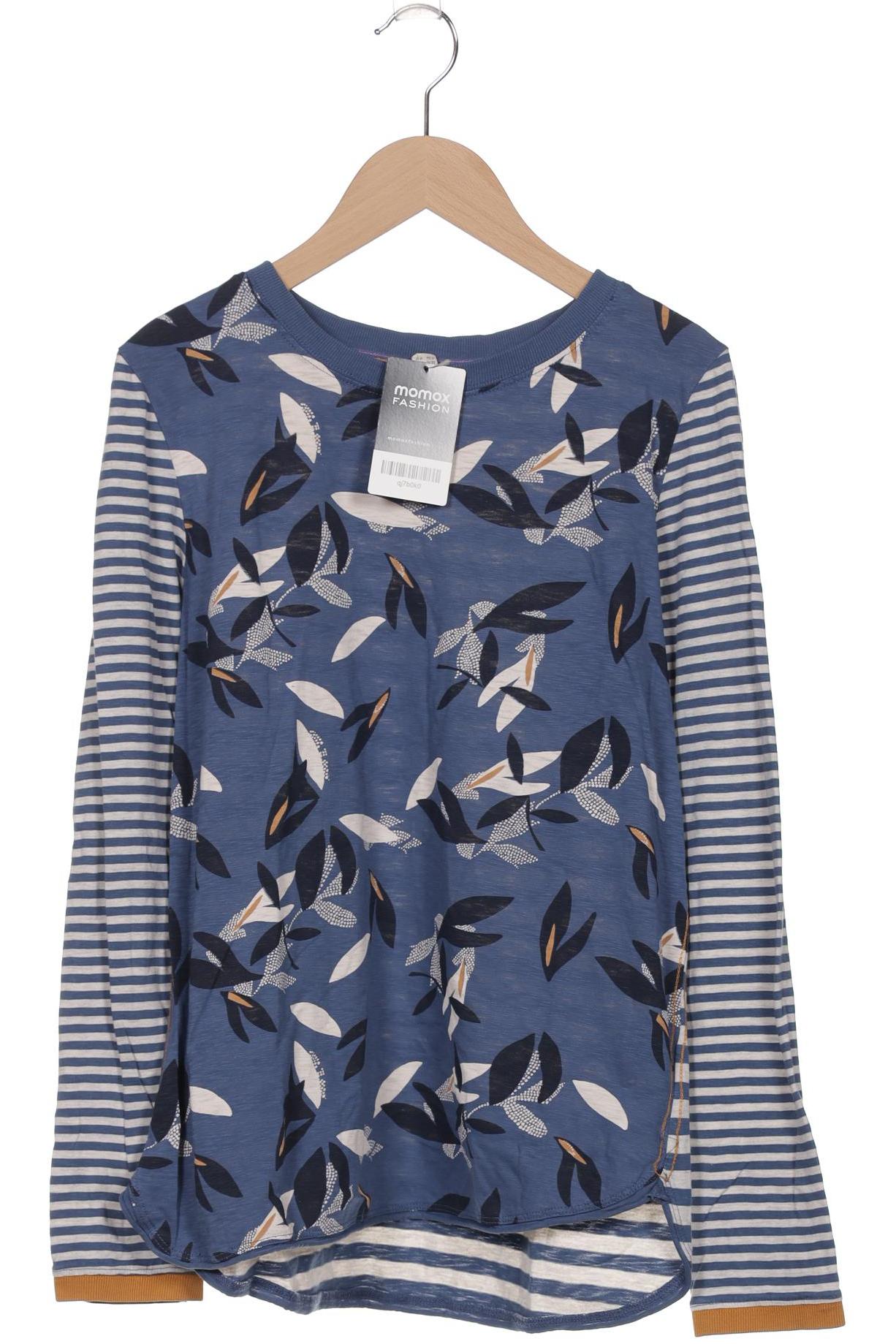 

White Stuff Damen Langarmshirt, blau, Gr. 40