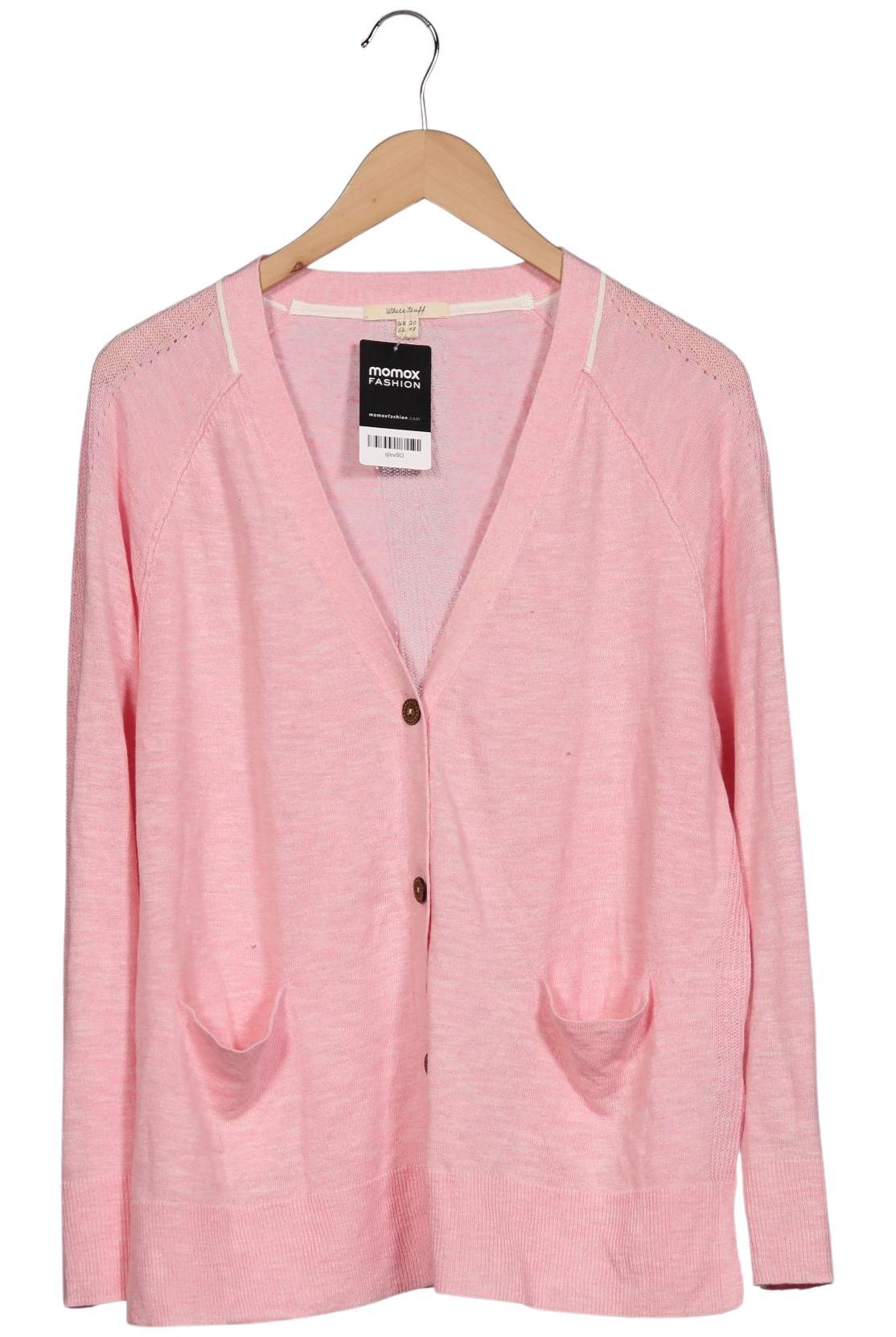 

White Stuff Damen Strickjacke, pink, Gr. 48