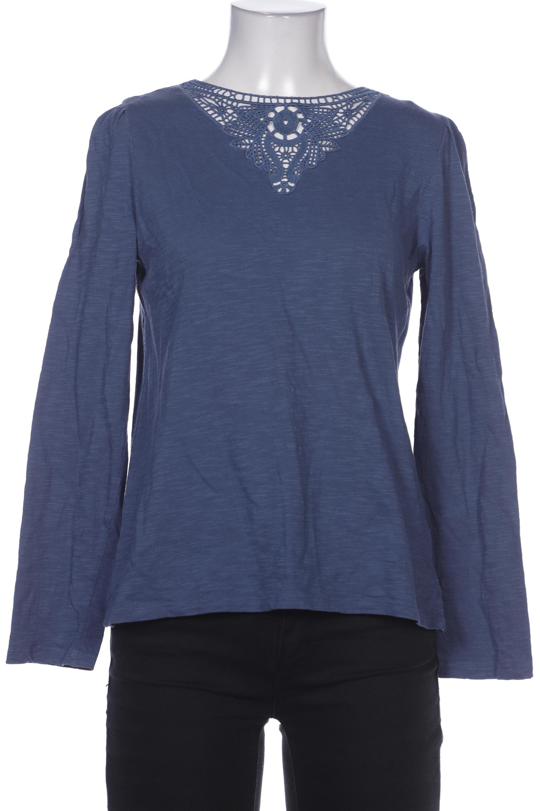 

White Stuff Damen Langarmshirt, blau, Gr. 38