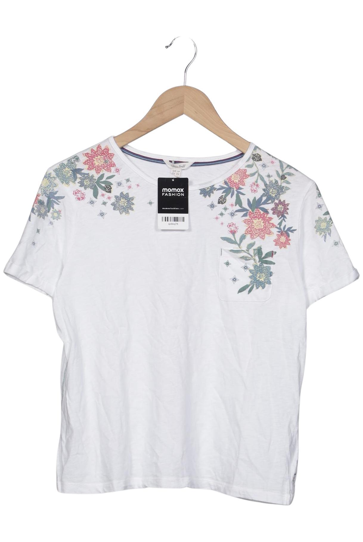 

White Stuff Damen T-Shirt, weiß, Gr. 42