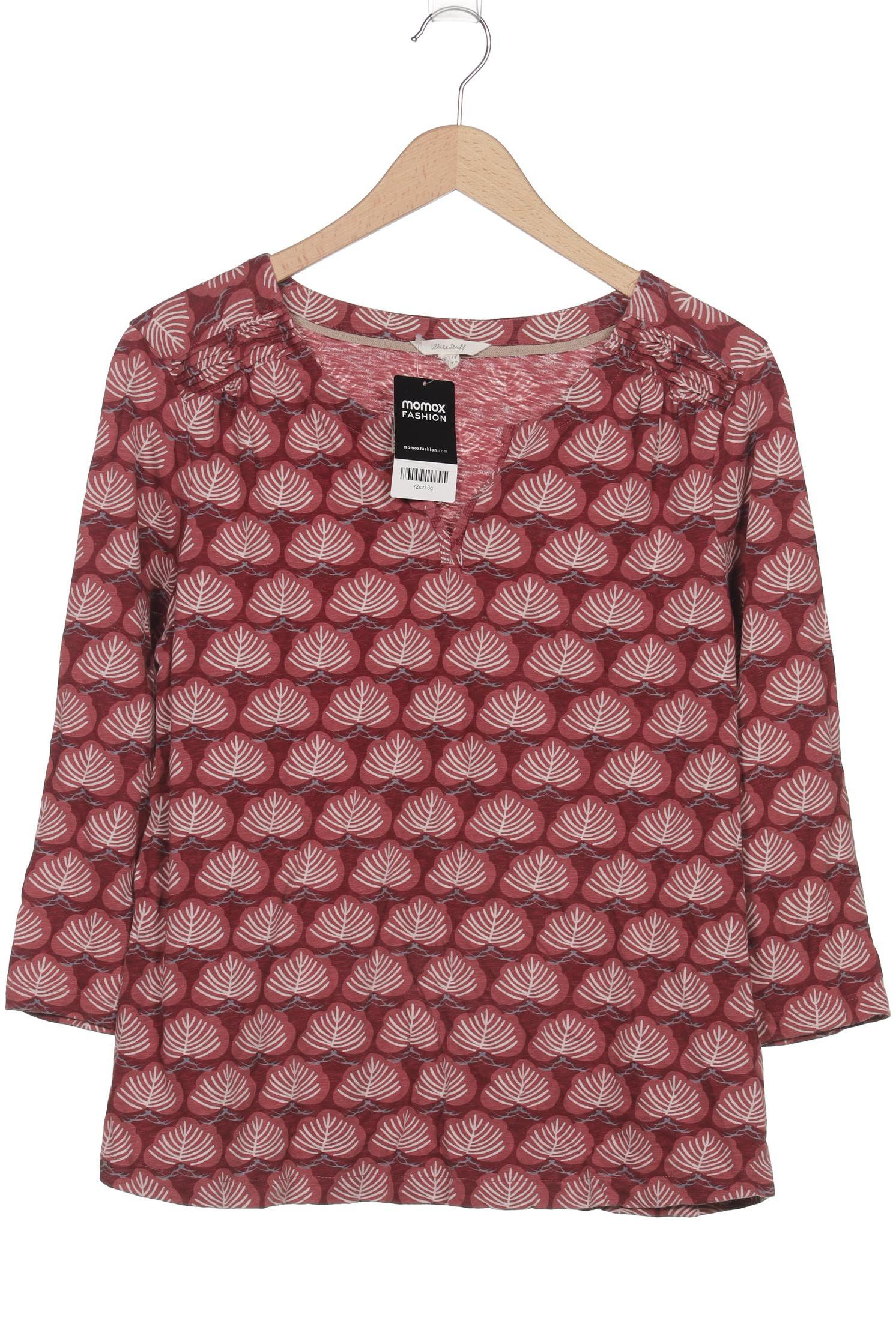 

White Stuff Damen Langarmshirt, bordeaux, Gr. 42