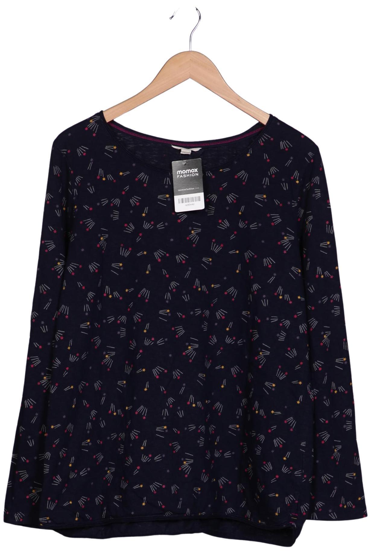 

White Stuff Damen Langarmshirt, marineblau, Gr. 46