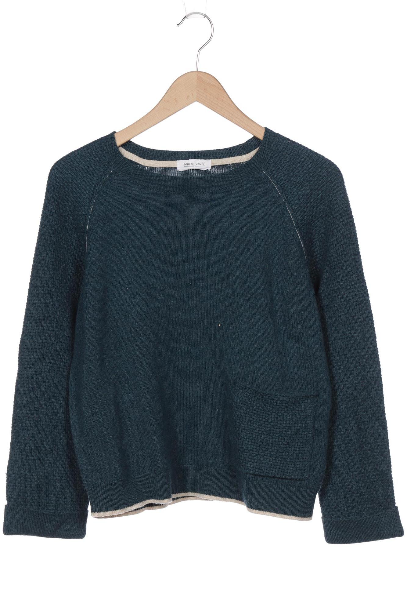 

White Stuff Damen Pullover, türkis, Gr. 38
