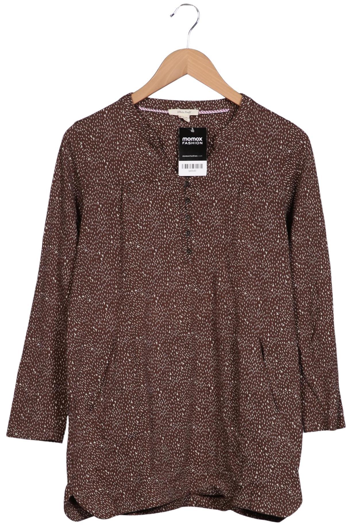 

White Stuff Damen Langarmshirt, braun, Gr. 40