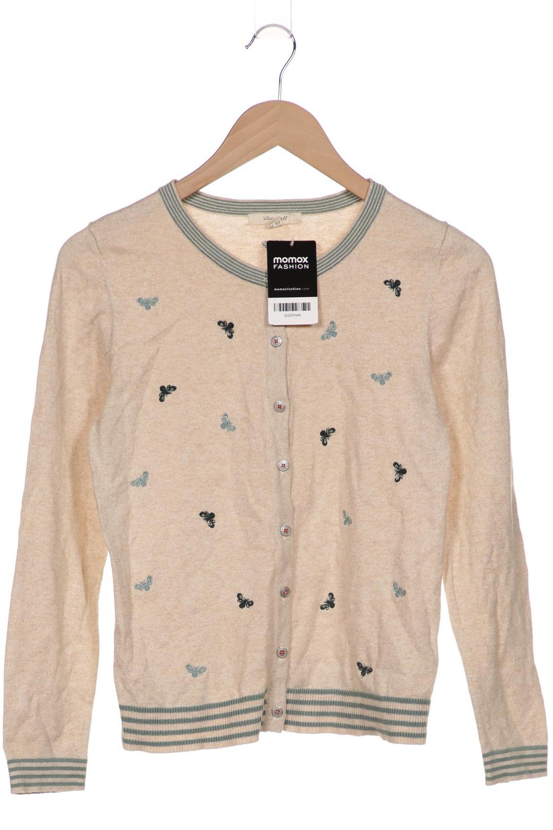 

White Stuff Damen Strickjacke, beige, Gr. 36