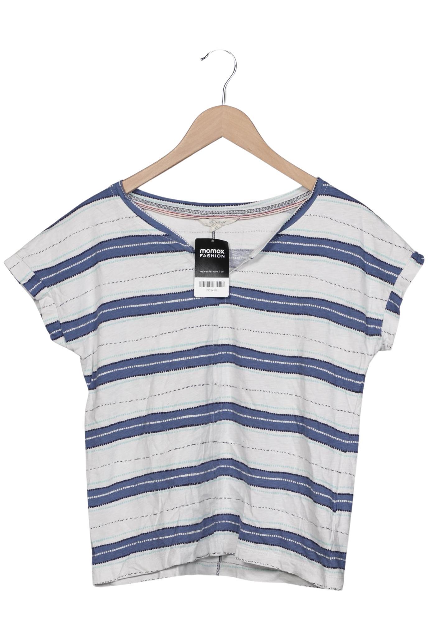 

White Stuff Damen T-Shirt, blau, Gr. 40